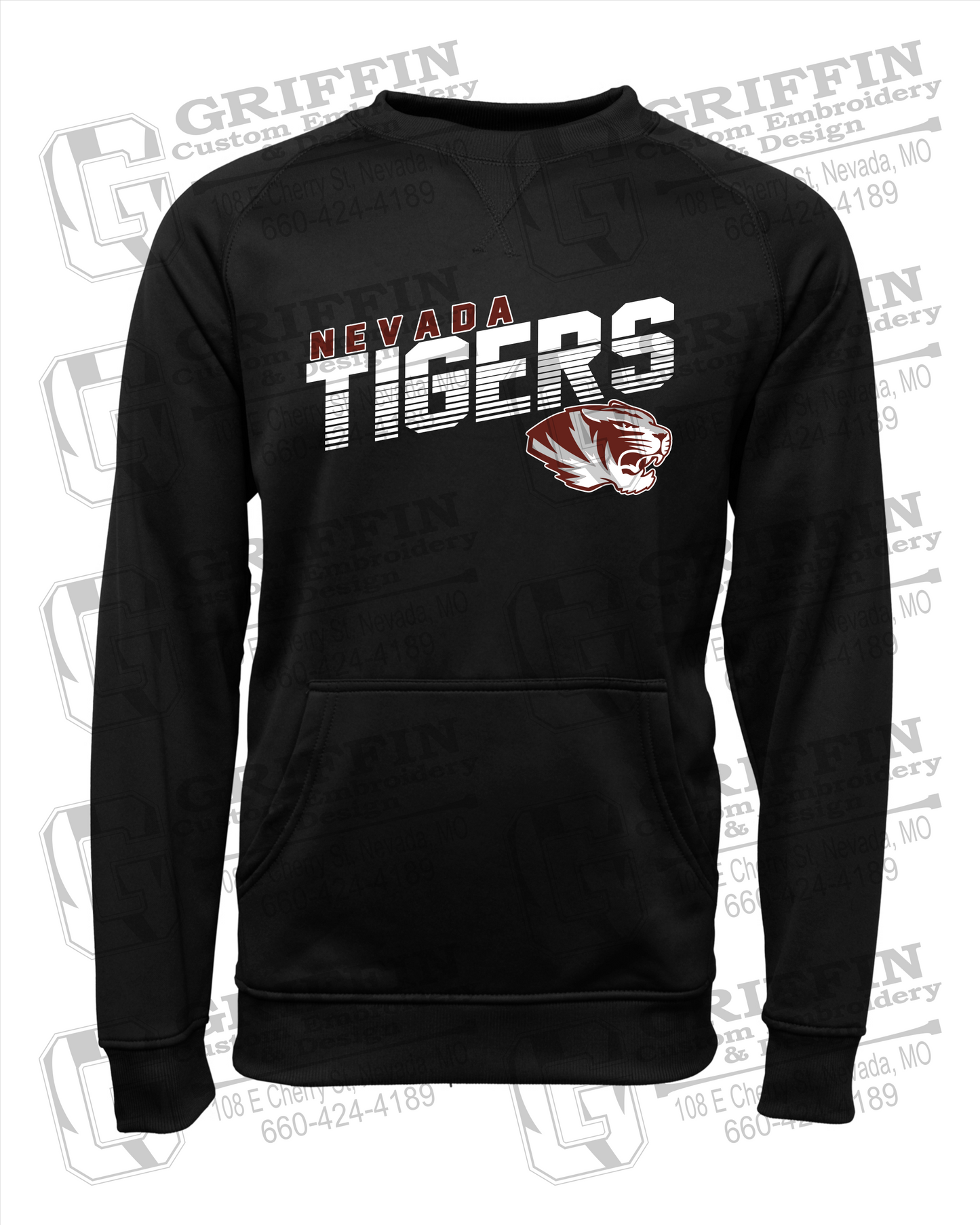 Performance Fleece Sweatshirt - Nevada Tigers 19-A