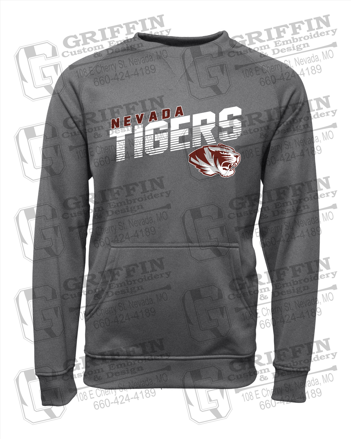 Performance Fleece Sweatshirt - Nevada Tigers 19-A