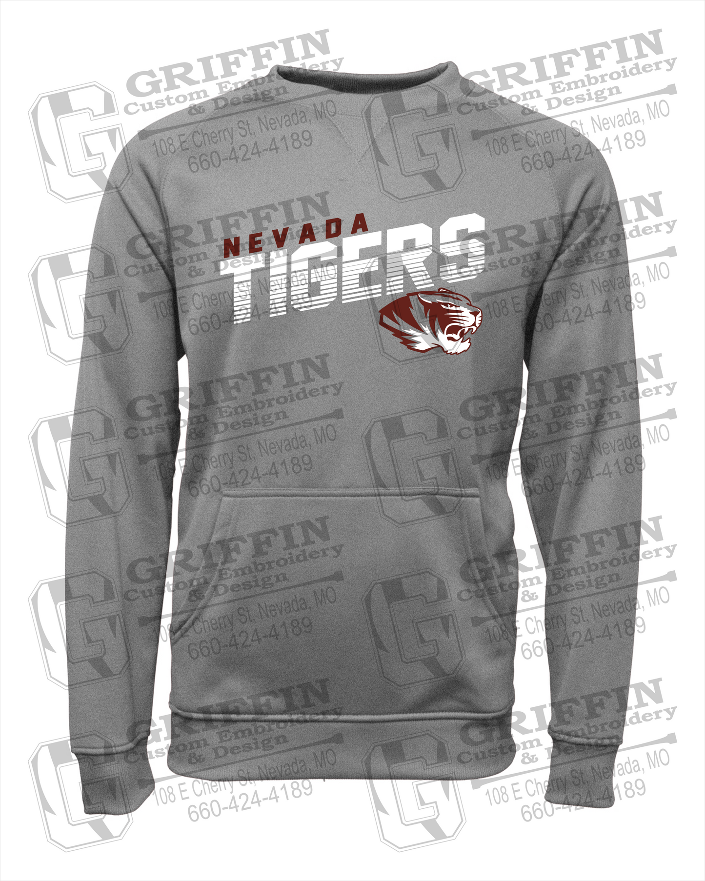 Performance Fleece Sweatshirt - Nevada Tigers 19-A