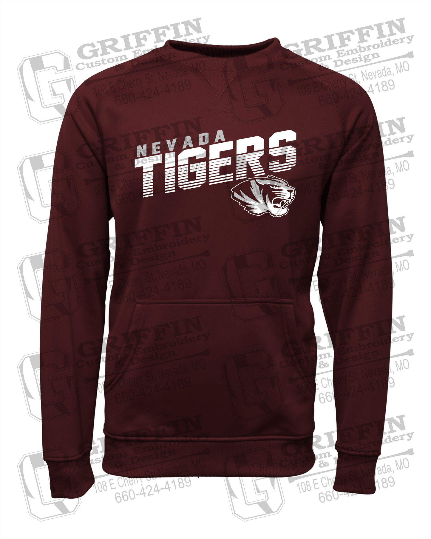 Performance Fleece Sweatshirt - Nevada Tigers 19-A