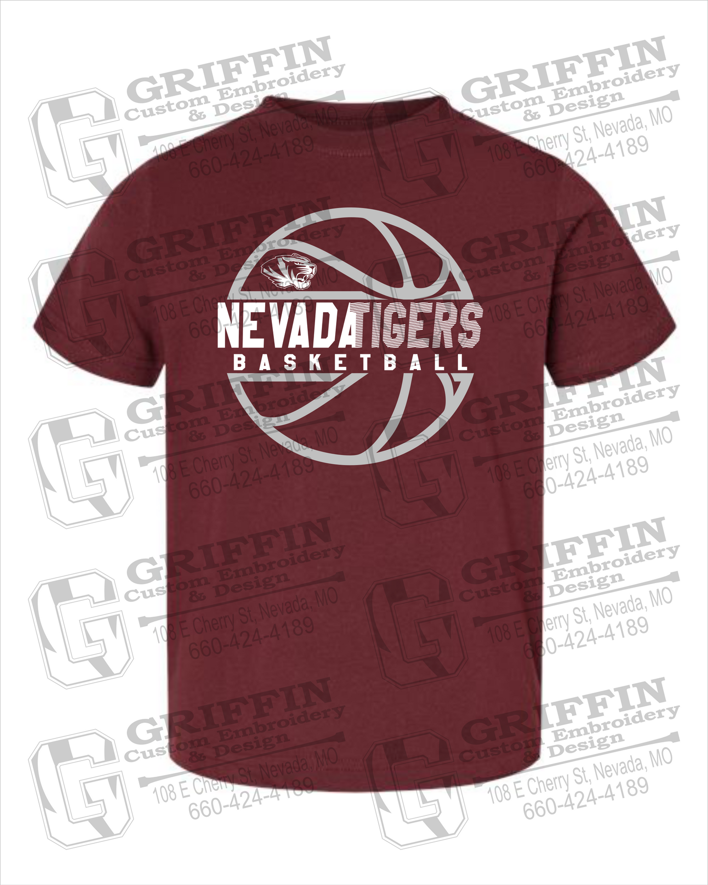 Nevada Tigers 19-V Toddler/Infant T-Shirt - Basketball