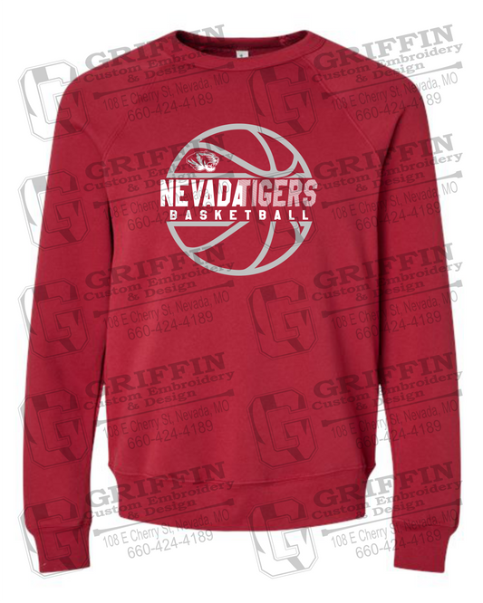 Sponge Fleece Sweatshirt - Basketball - Nevada Tigers 19-V