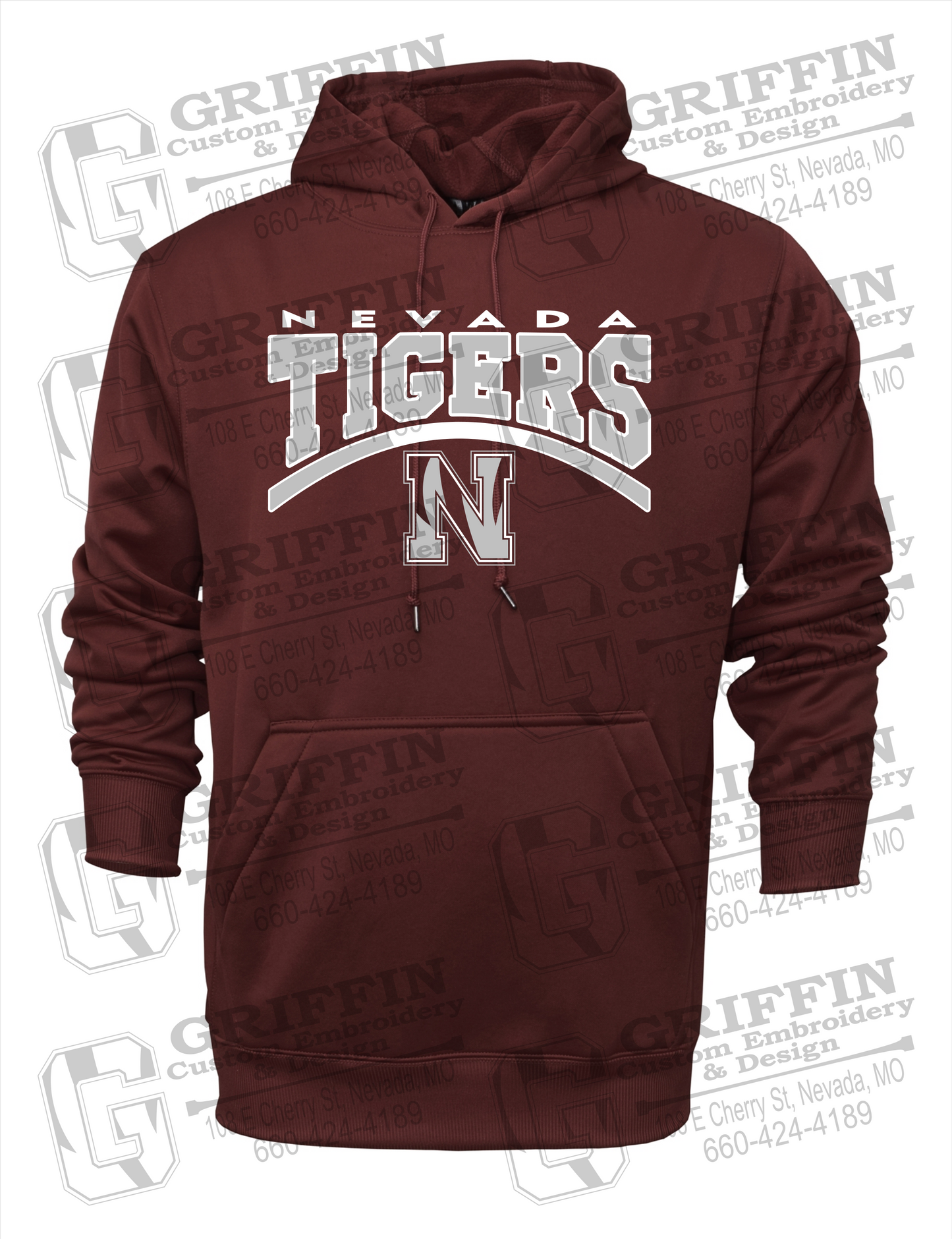Nevada Tigers 20-Q Hoodie