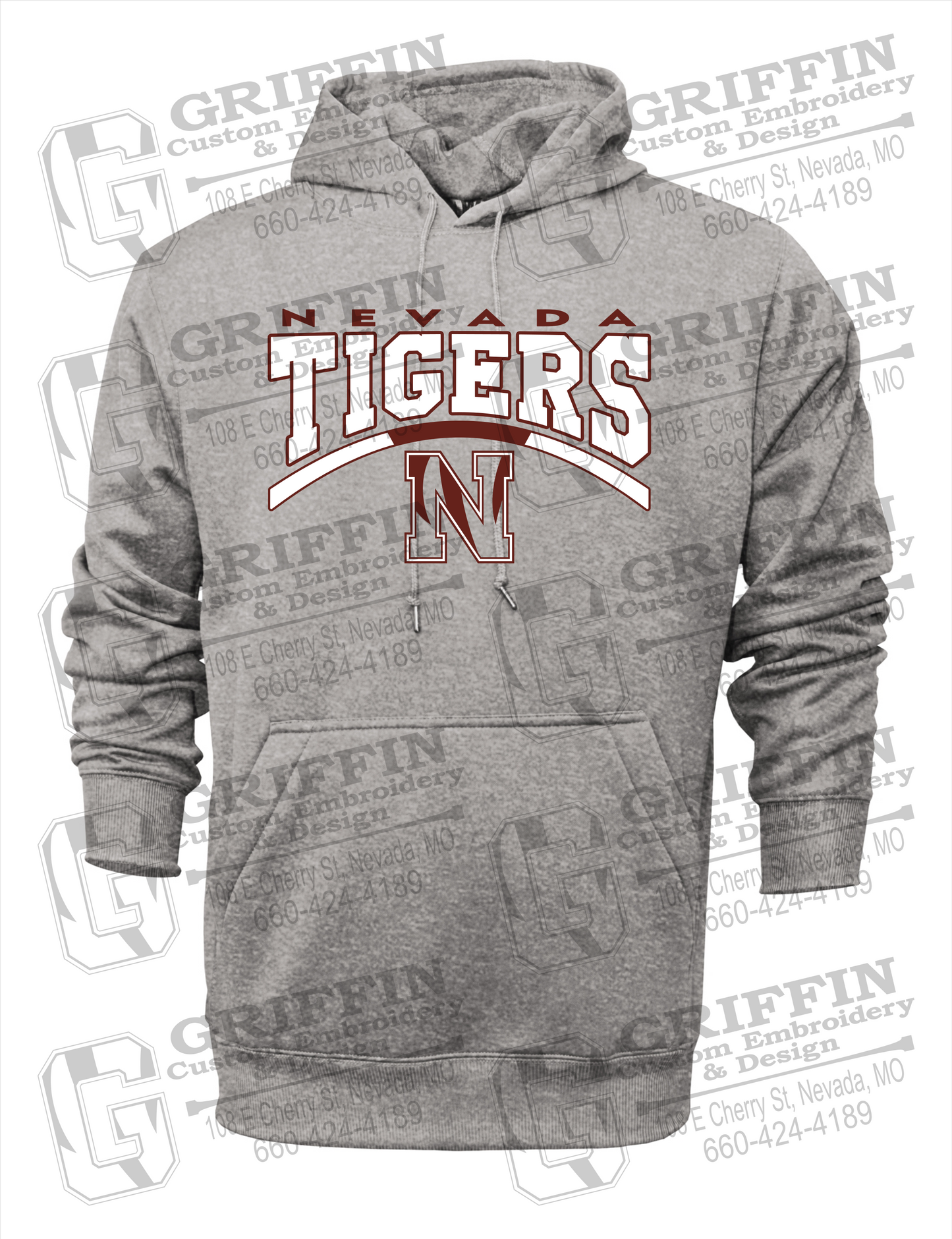 Nevada Tigers 20-Q Hoodie