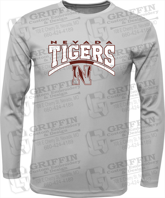 Toddler Dry-Fit Long Sleeve T-Shirt - Nevada Tigers 20-Q