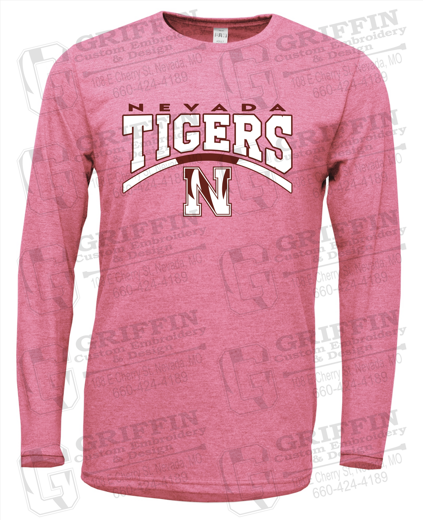 Soft-Tek Long Sleeve T-Shirt - Nevada Tigers 20-Q