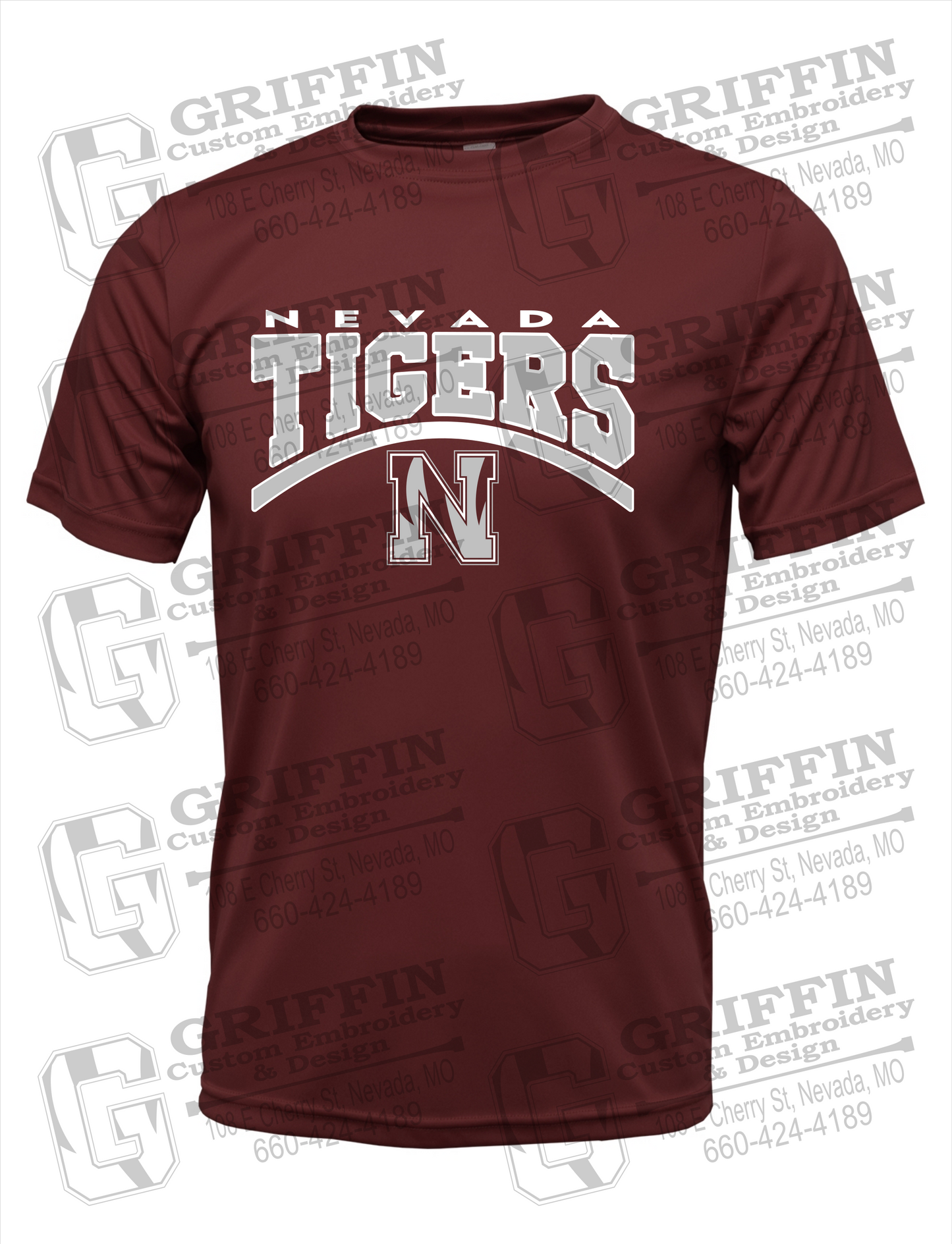 Nevada Tigers 20-Q Dry-Fit T-Shirt