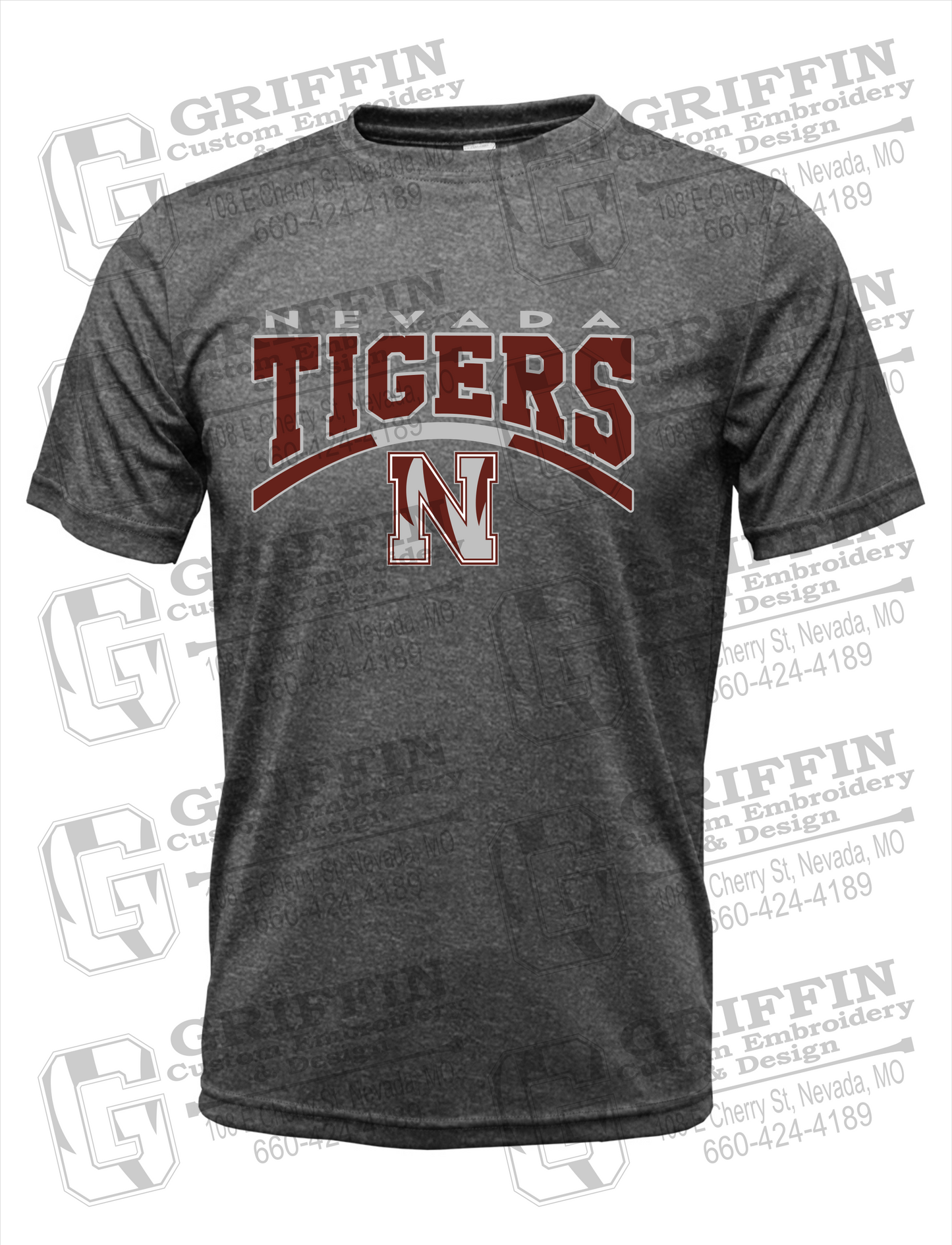 Dry-Fit Short Sleeve T-Shirt - Nevada Tigers 20-Q