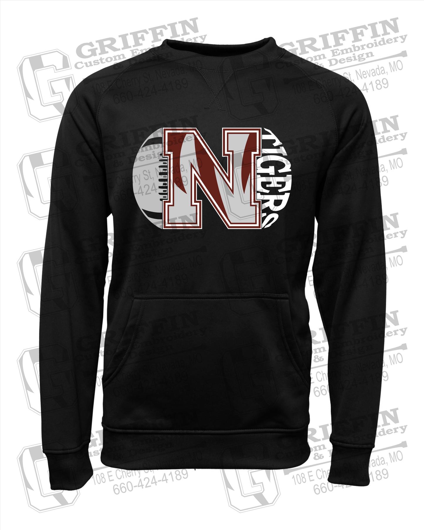 Nevada Tigers 20-S Sweatshirt - Football