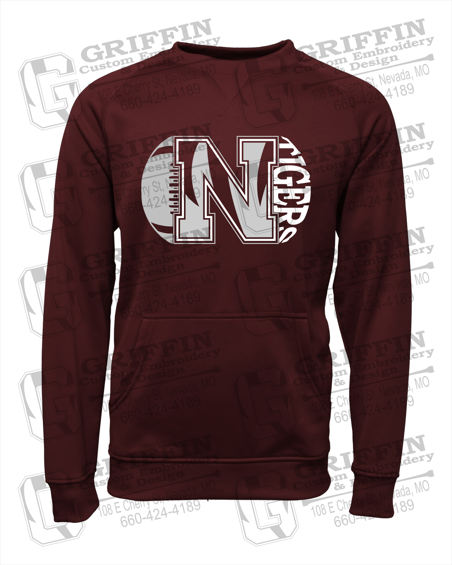Nevada Tigers 20-S Sweatshirt - Football