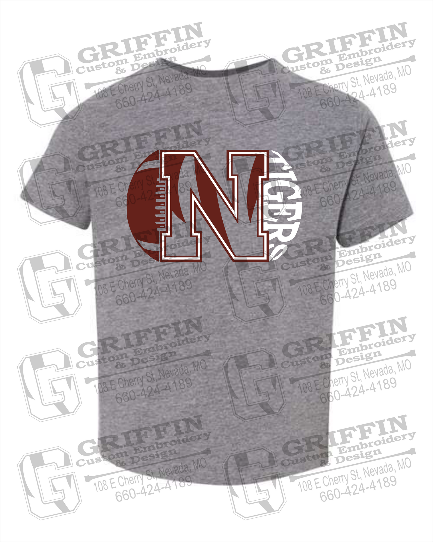 Nevada Tigers 20-S Toddler/Infant T-Shirt - Football