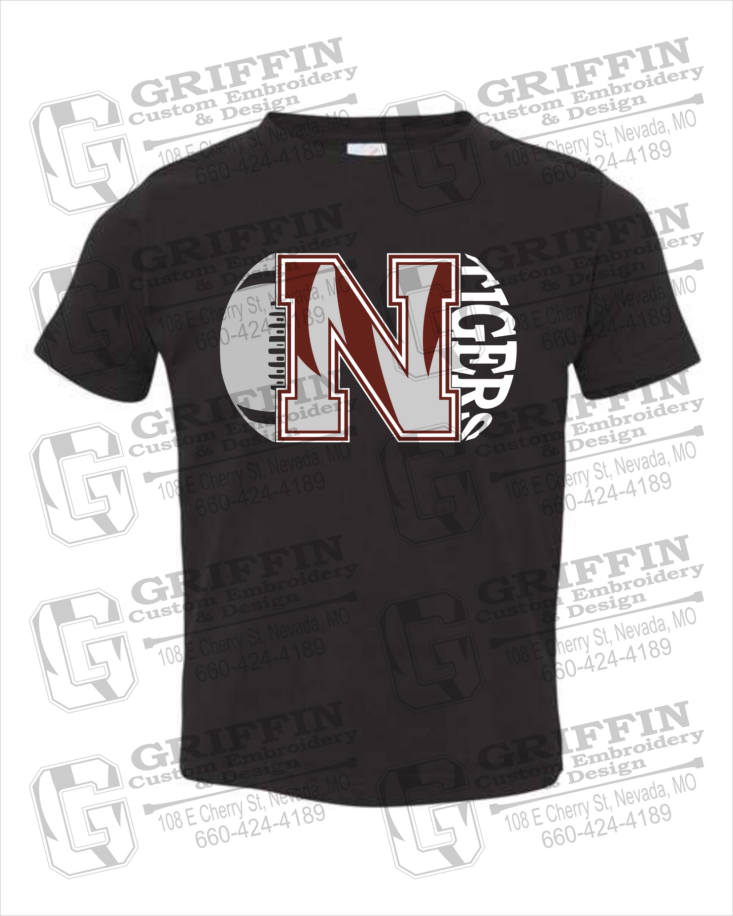 Nevada Tigers 20-S Toddler/Infant T-Shirt - Football