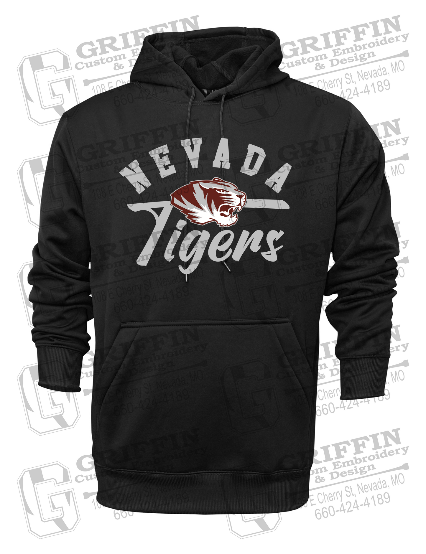 Performance Fleece Hoodie - Nevada Tigers 20-Z