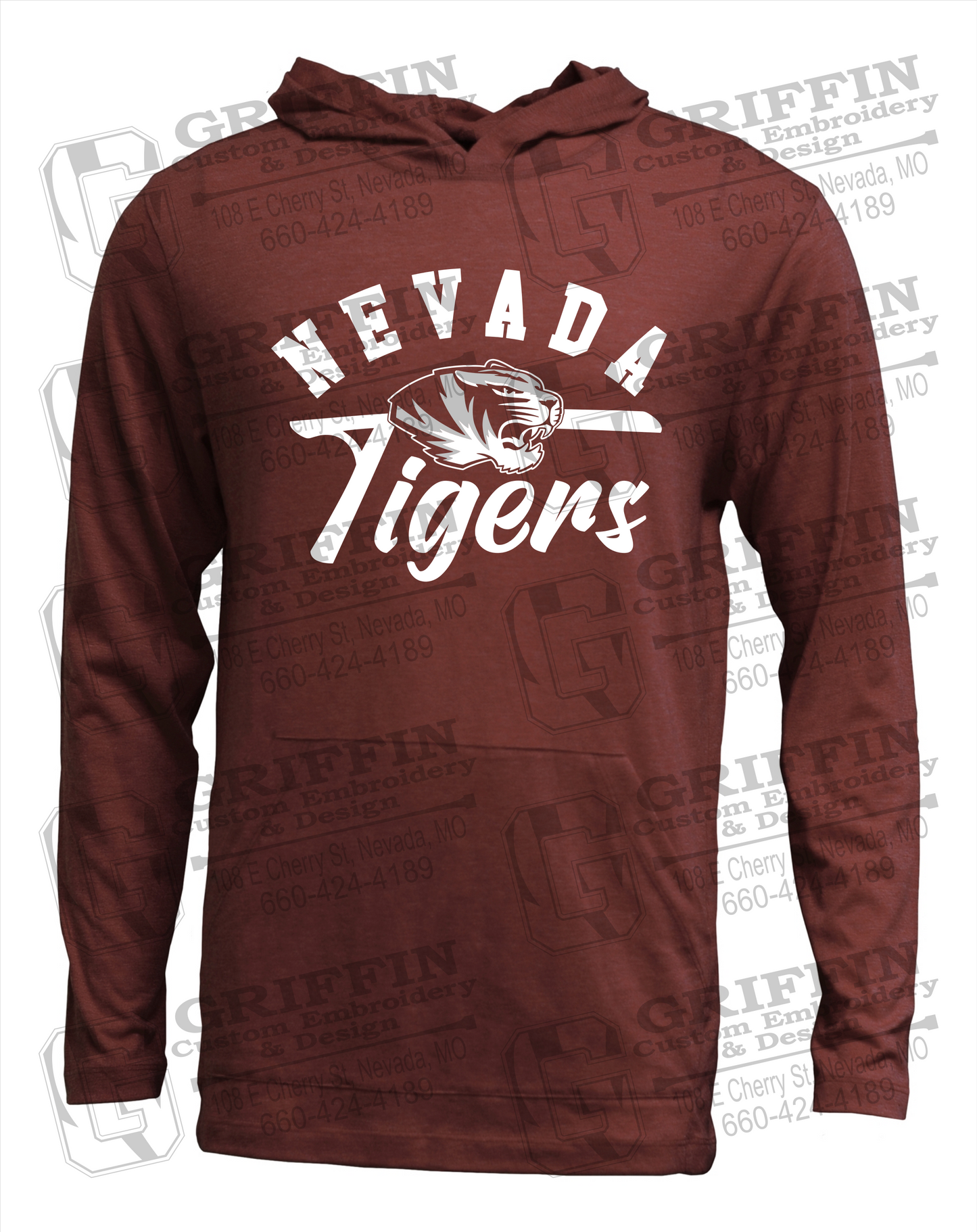 Nevada Tigers 20-Z T-Shirt Hoodie