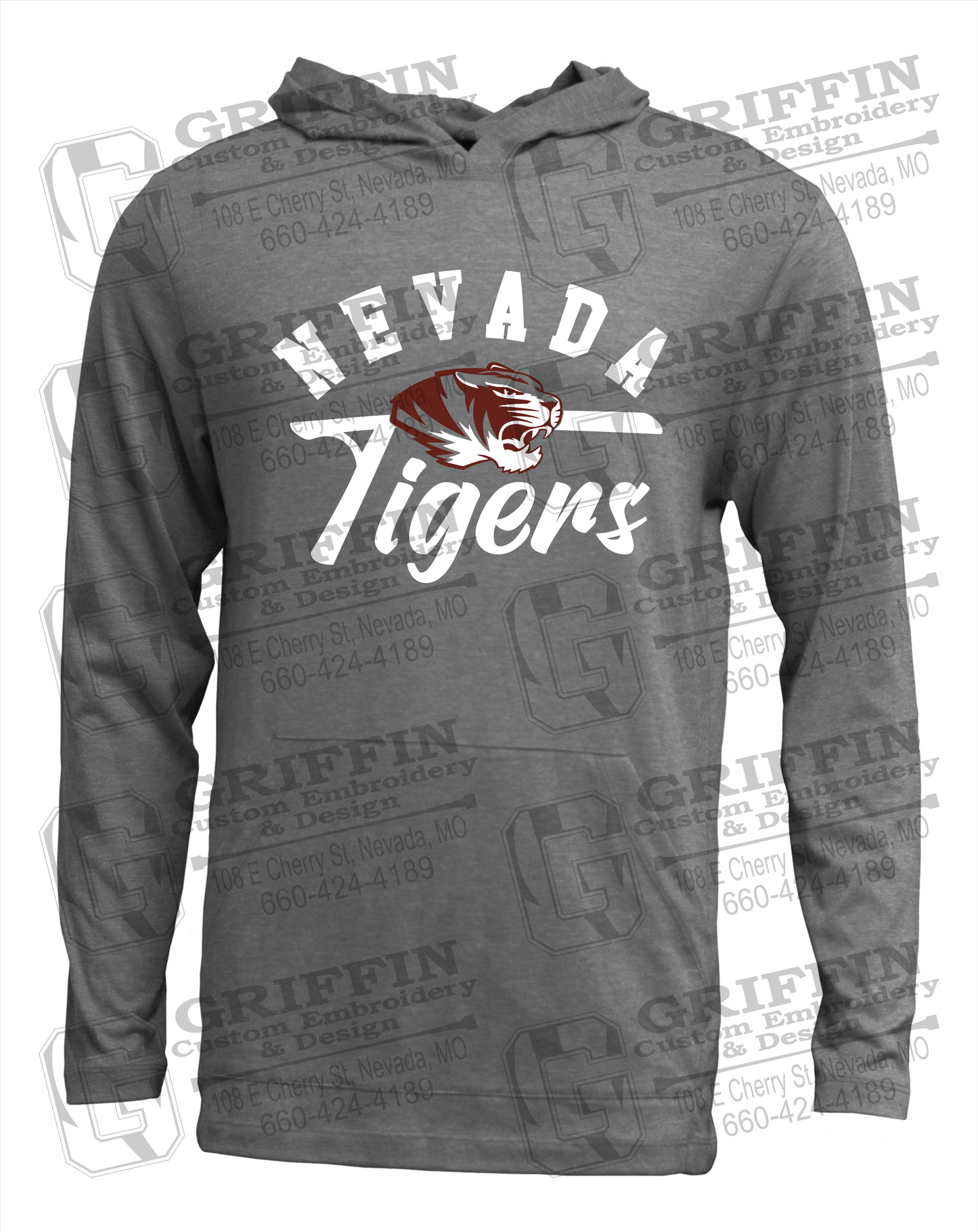 Nevada Tigers 20-Z T-Shirt Hoodie
