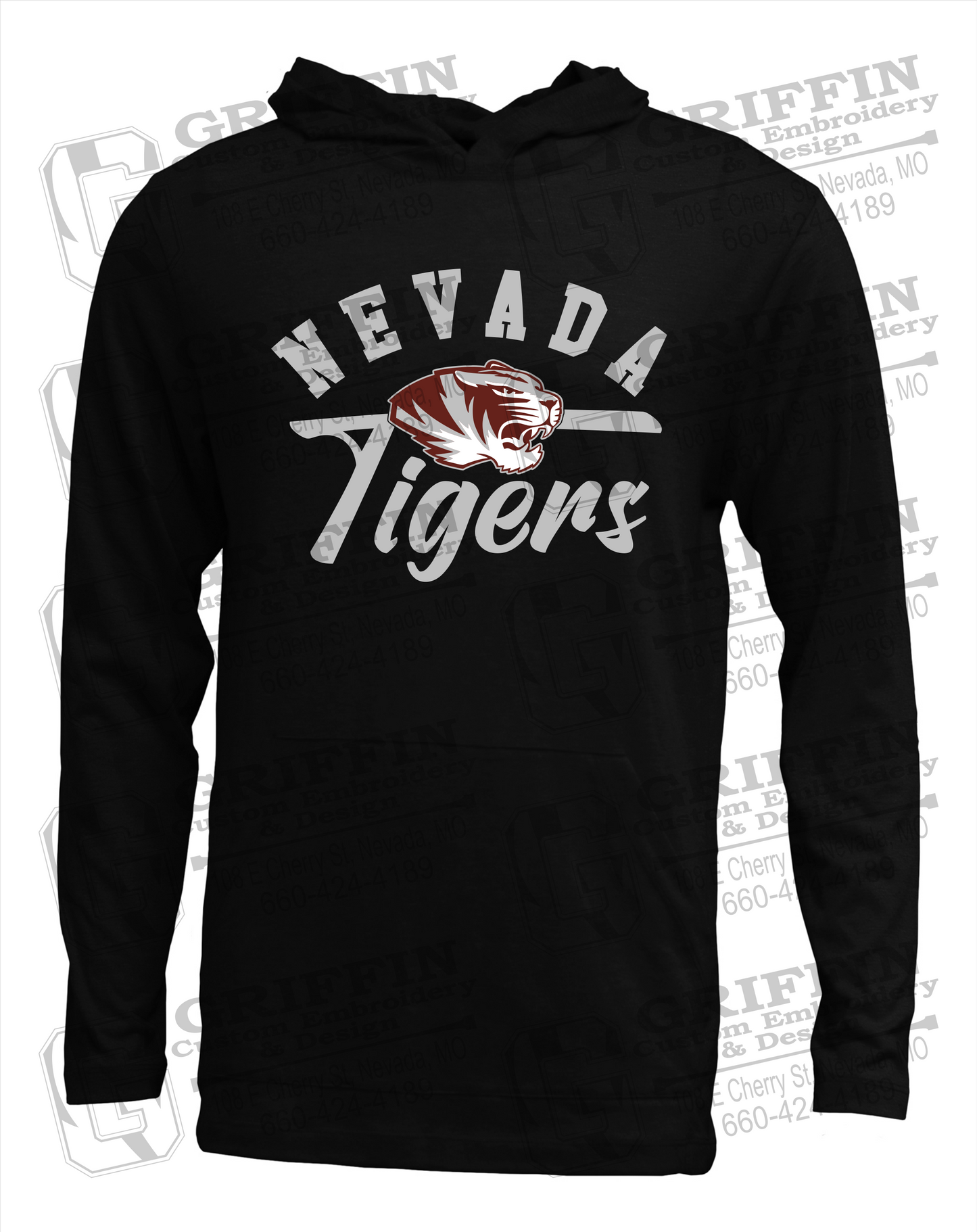 Nevada Tigers 20-Z T-Shirt Hoodie