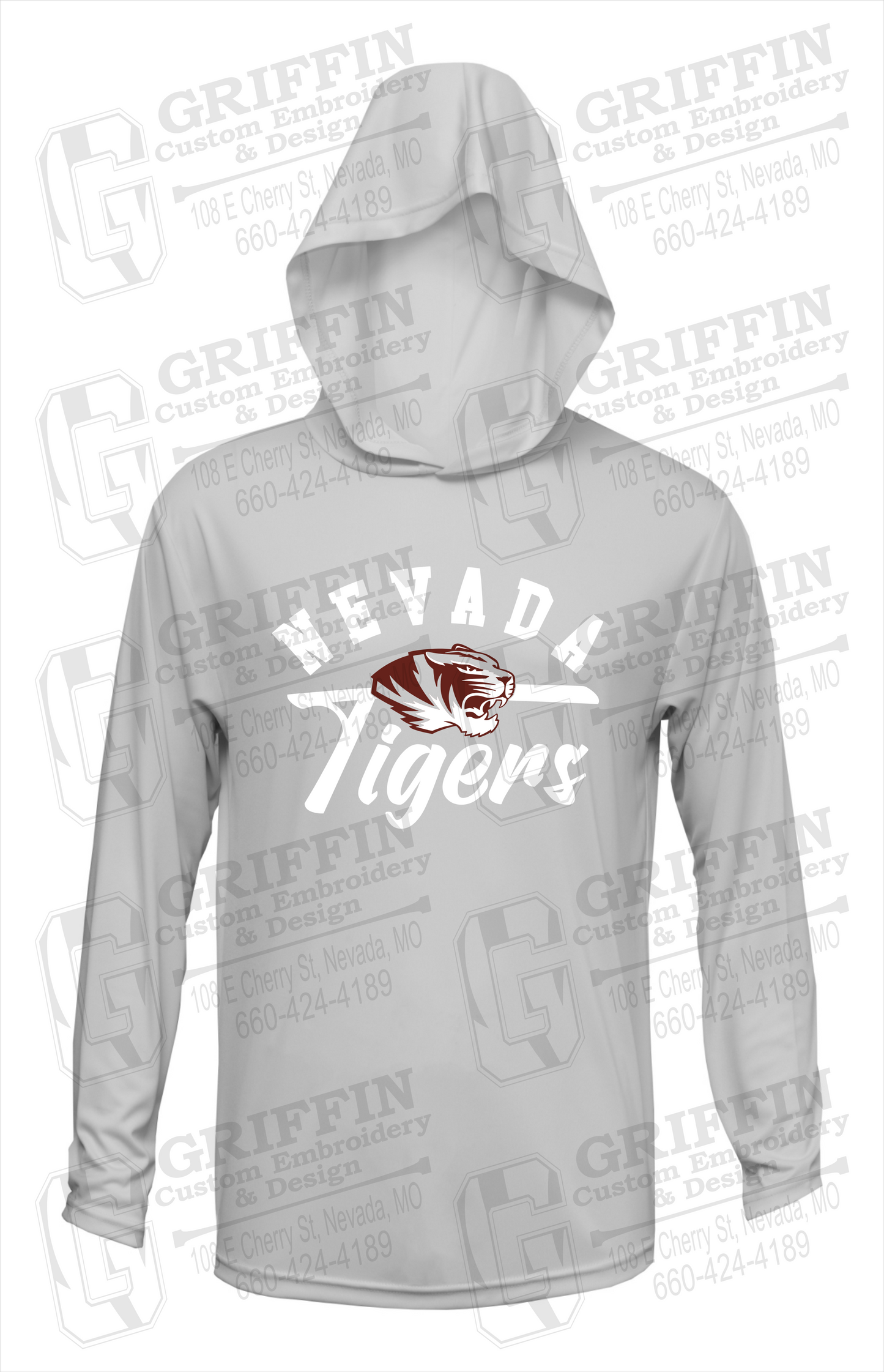 Dry-Fit T-Shirt Hoodie - Nevada Tigers 20-Z