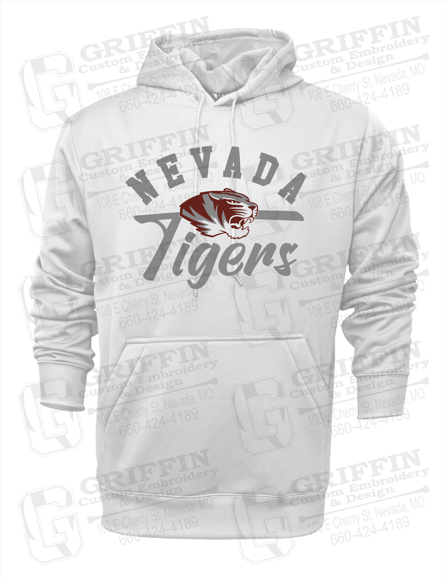 Performance Fleece Hoodie - Nevada Tigers 20-Z