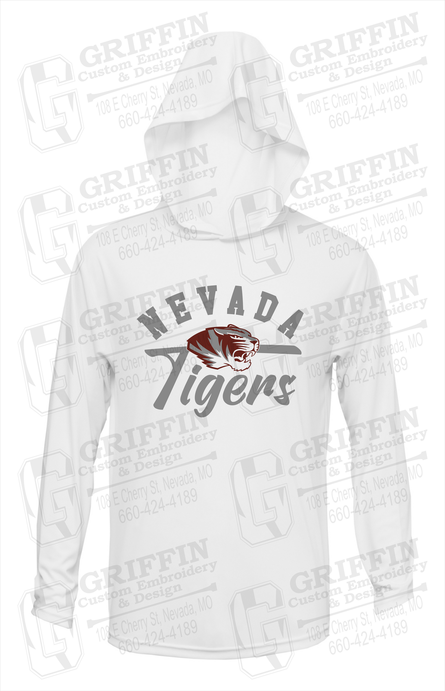 Dry-Fit T-Shirt Hoodie - Nevada Tigers 20-Z