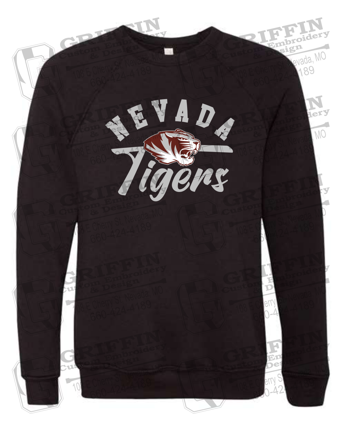 Sponge Fleece Sweatshirt - Nevada Tigers 20-Z