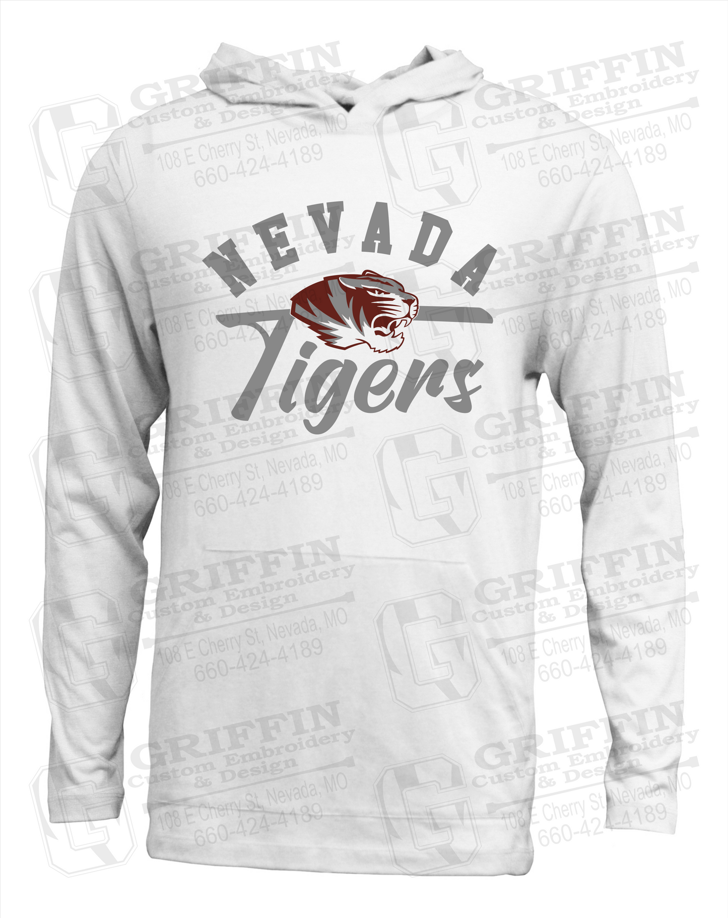Nevada Tigers 20-Z T-Shirt Hoodie
