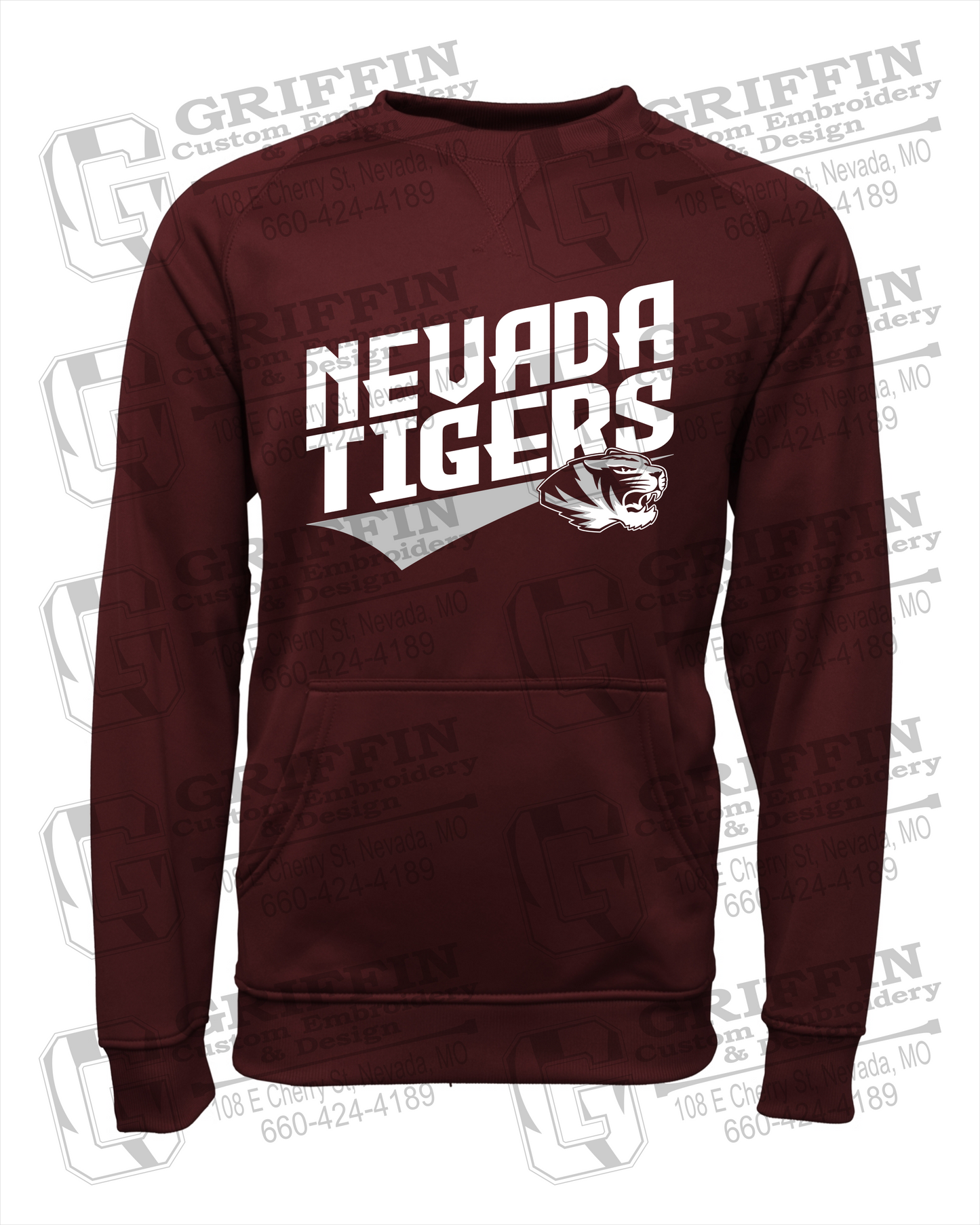 Performance Fleece Sweatshirt - Nevada Tigers 21-E