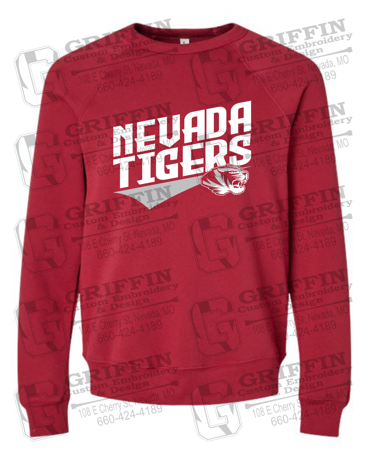 Sponge Fleece Sweatshirt - Nevada Tigers 21-E