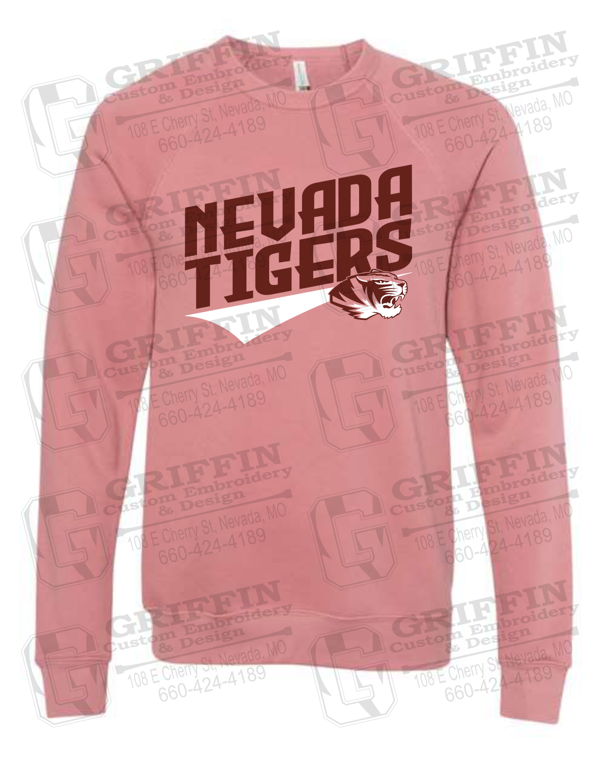 Sponge Fleece Sweatshirt - Nevada Tigers 21-E