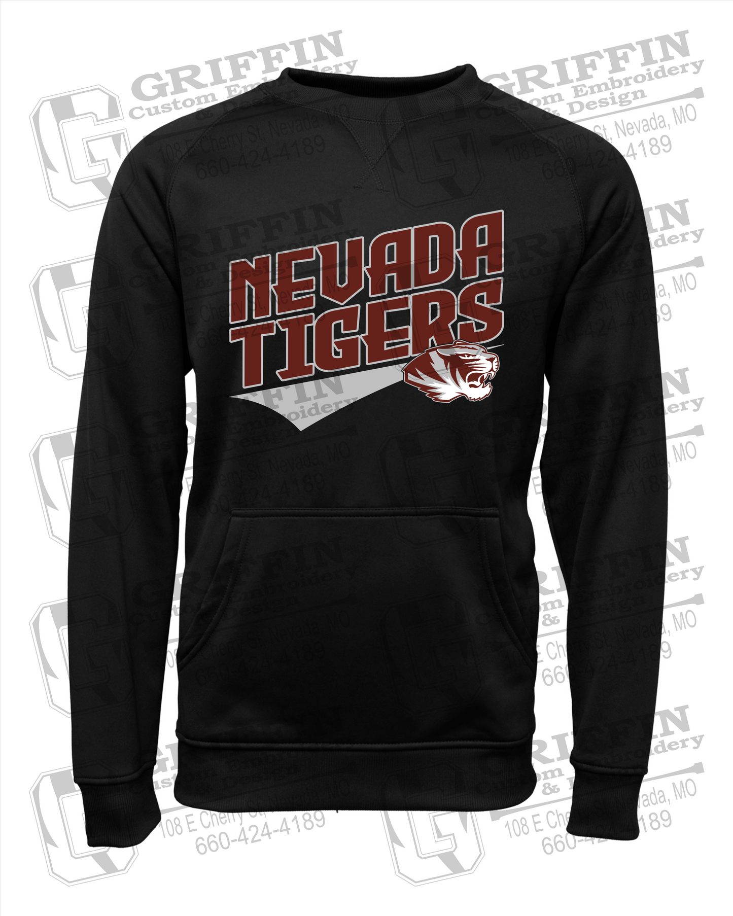 Performance Fleece Sweatshirt - Nevada Tigers 21-E