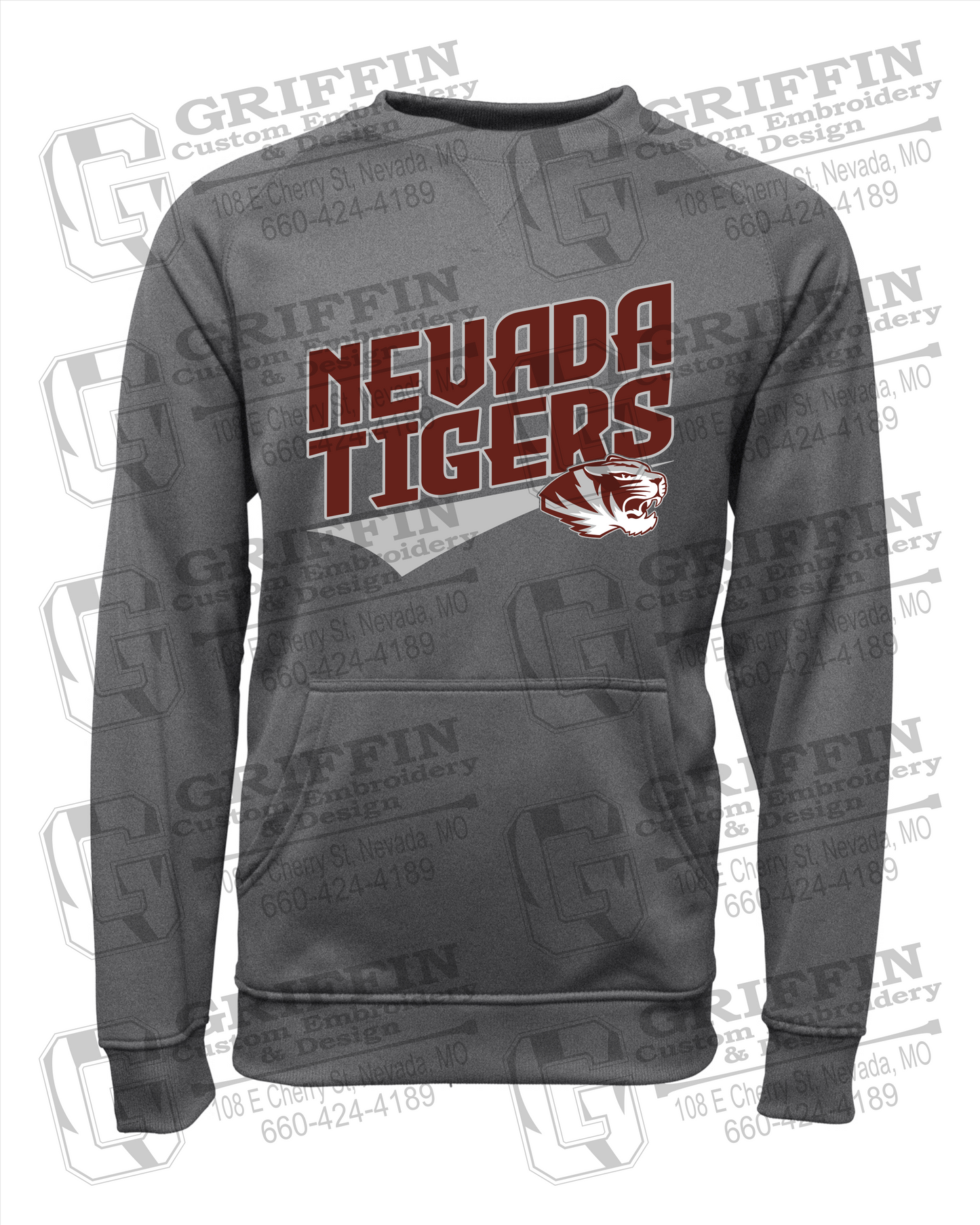 Performance Fleece Sweatshirt - Nevada Tigers 21-E
