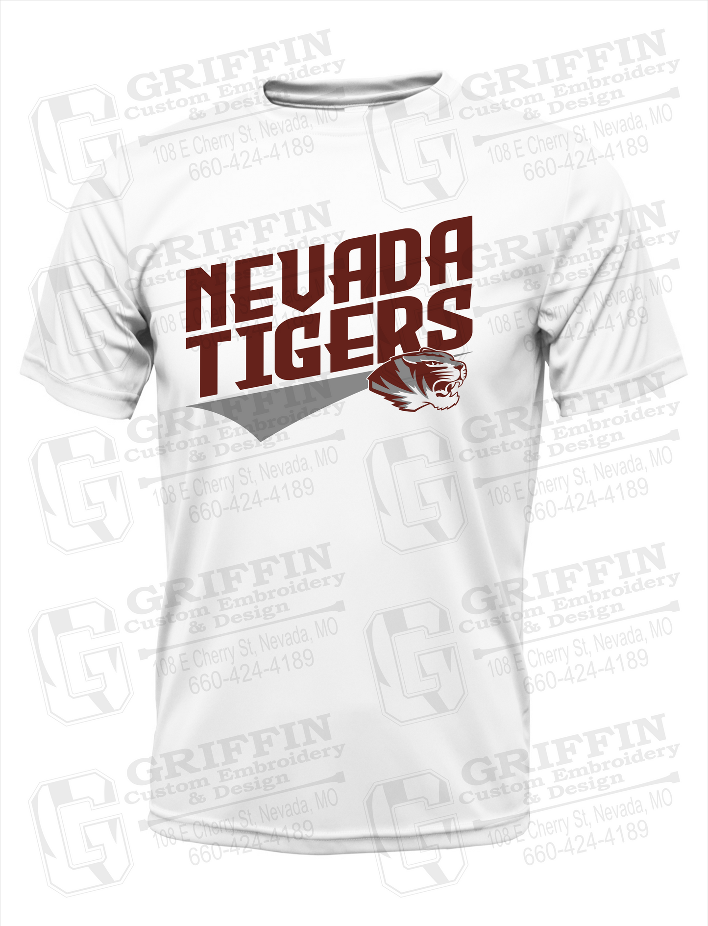 Dry-Fit Short Sleeve T-Shirt - Nevada Tigers 21-E