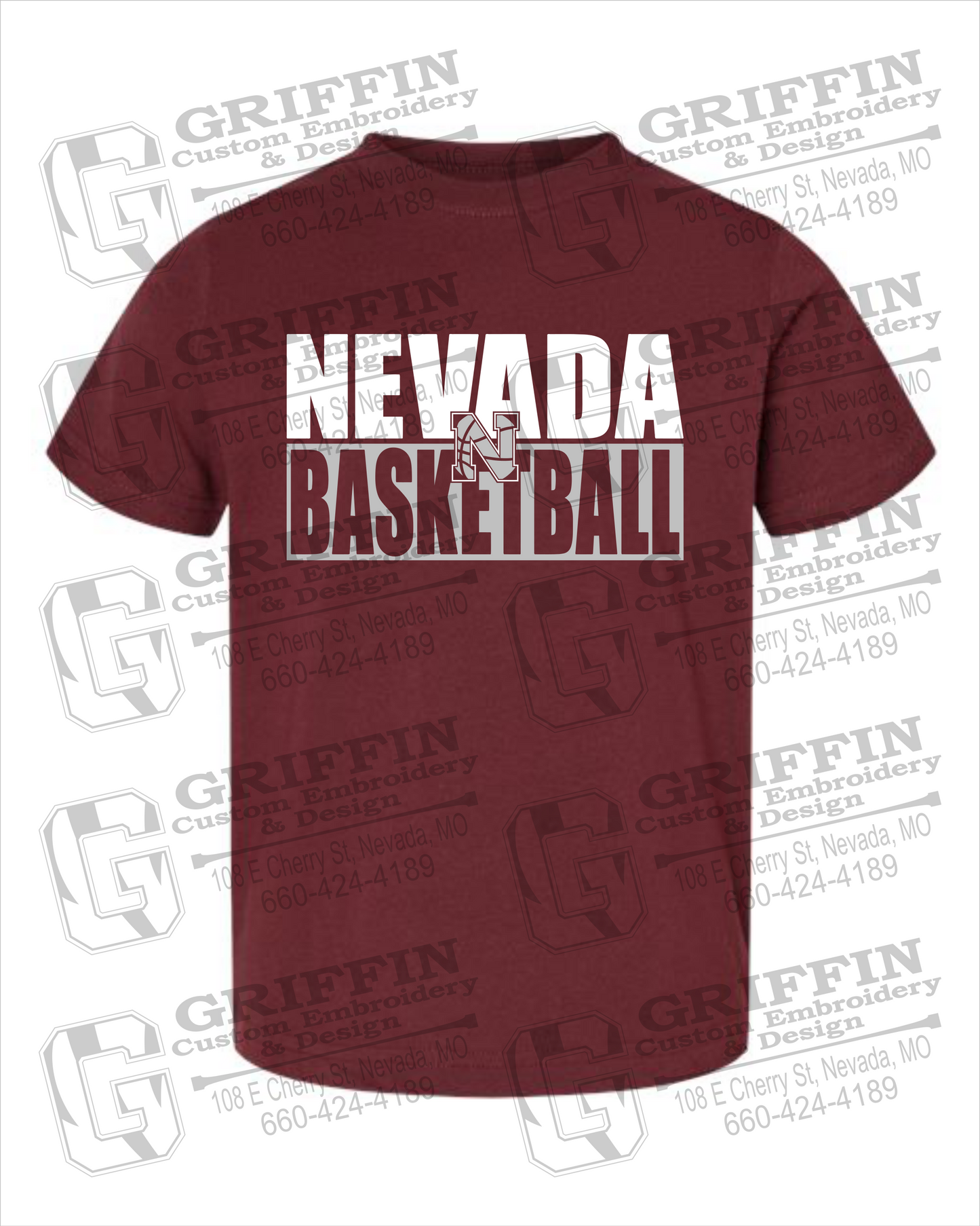 Toddler/Infant T-Shirt - Basketball - Nevada Tigers 21-Q