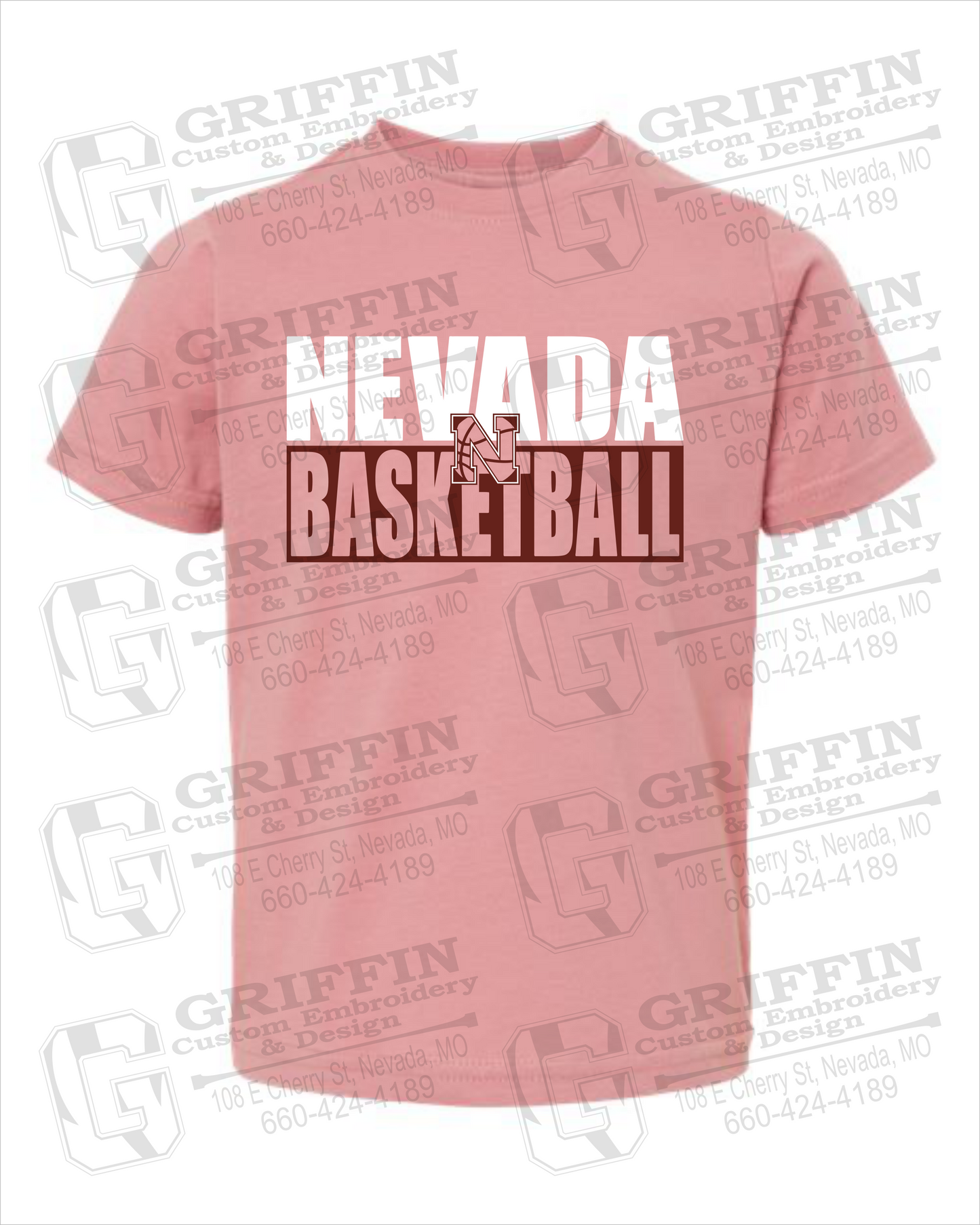 Toddler/Infant T-Shirt - Basketball - Nevada Tigers 21-Q