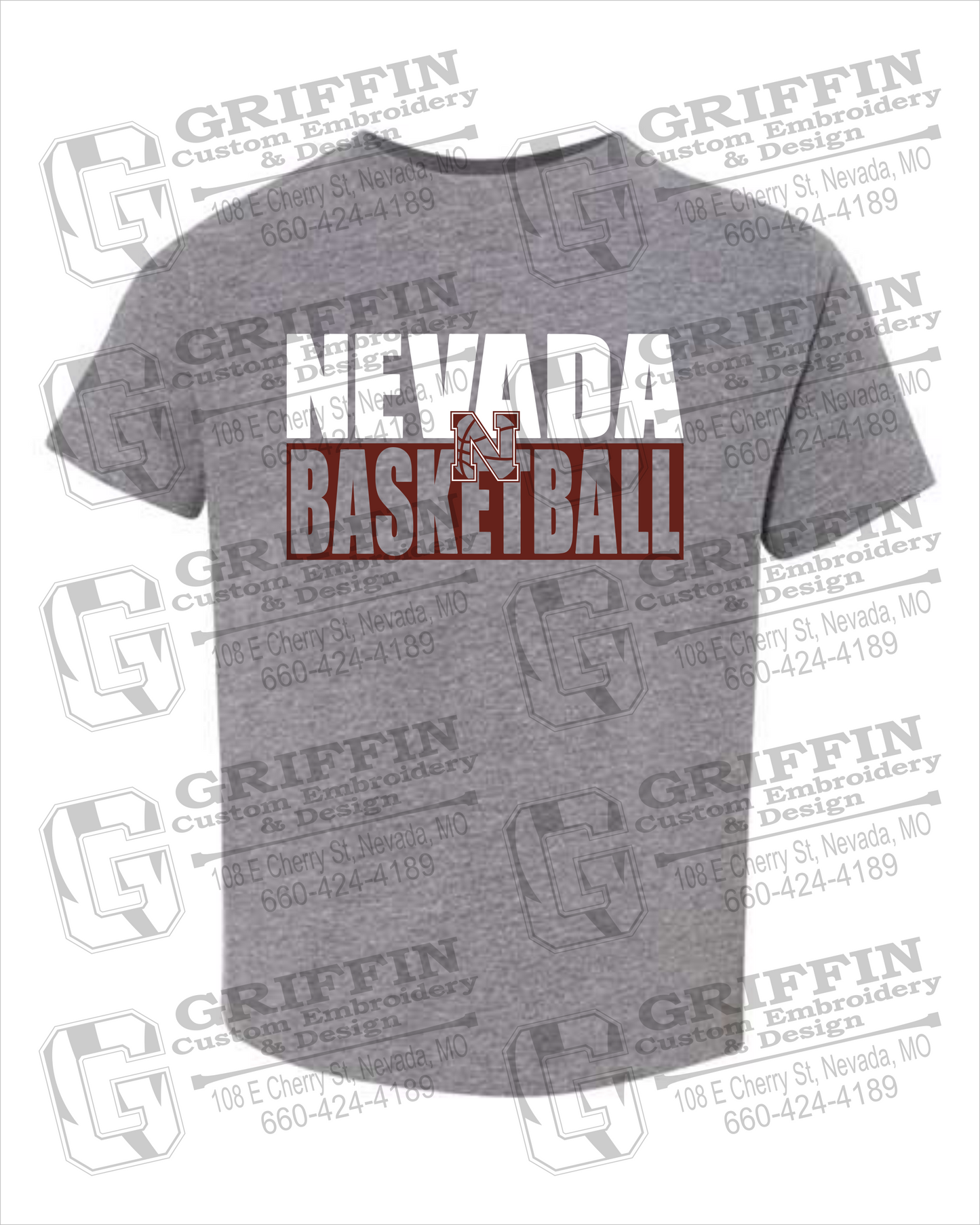 Toddler/Infant T-Shirt - Basketball - Nevada Tigers 21-Q