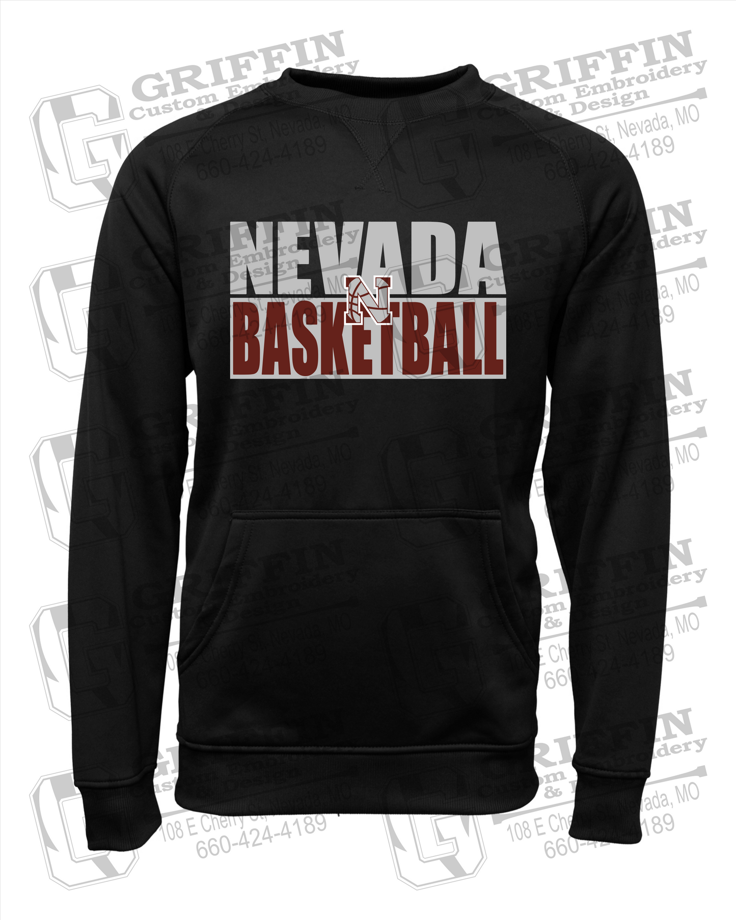 Performance Fleece Sweatshirt - Basketball - Nevada Tigers 21-Q