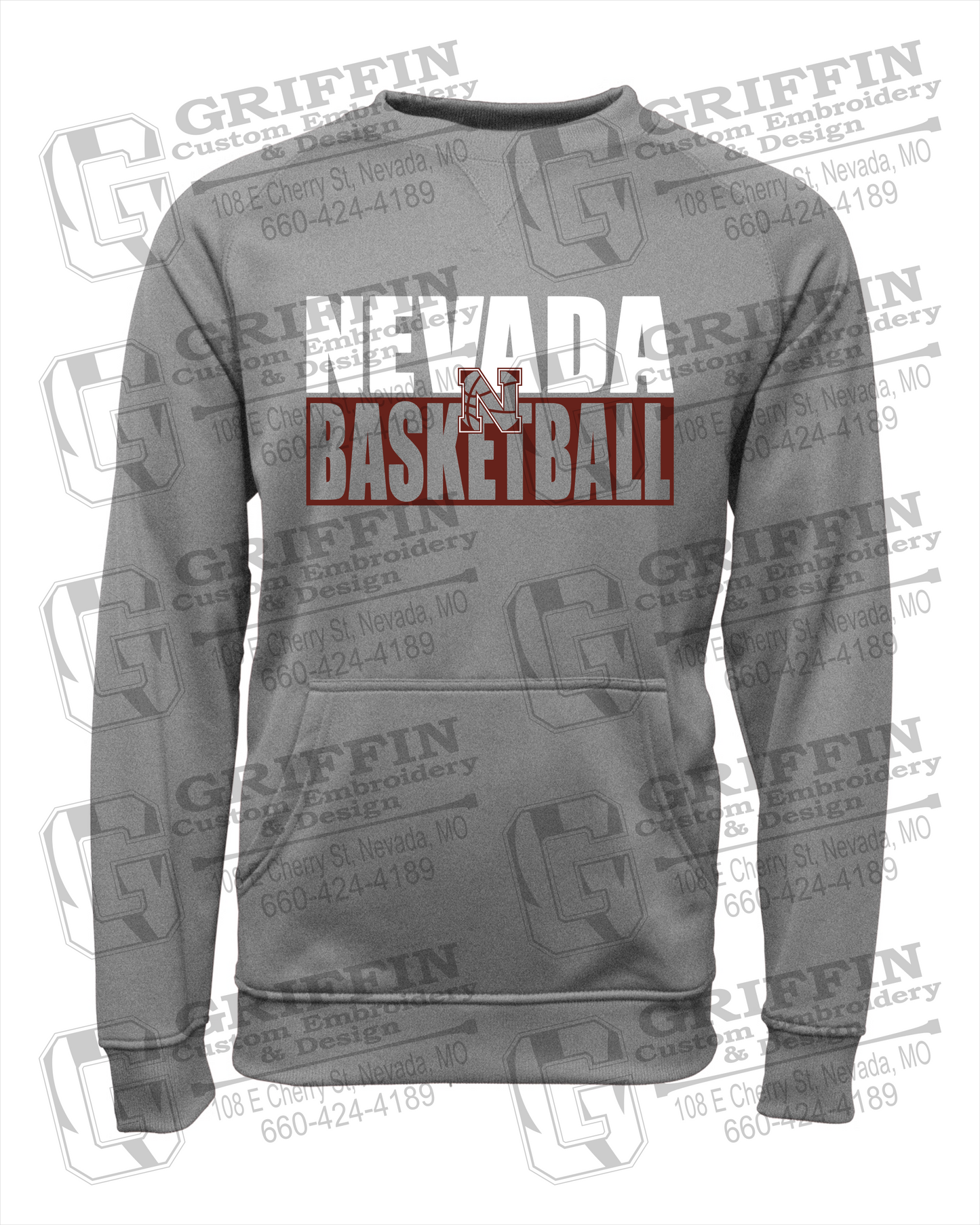 Performance Fleece Sweatshirt - Basketball - Nevada Tigers 21-Q