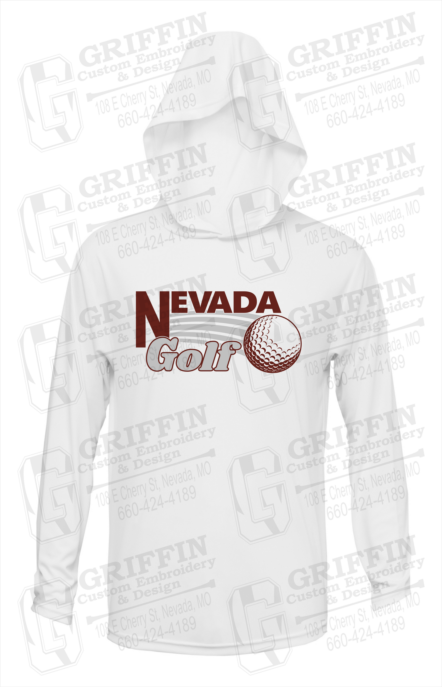 Dry-Fit T-Shirt Hoodie - Golf - Nevada Tigers 21-W
