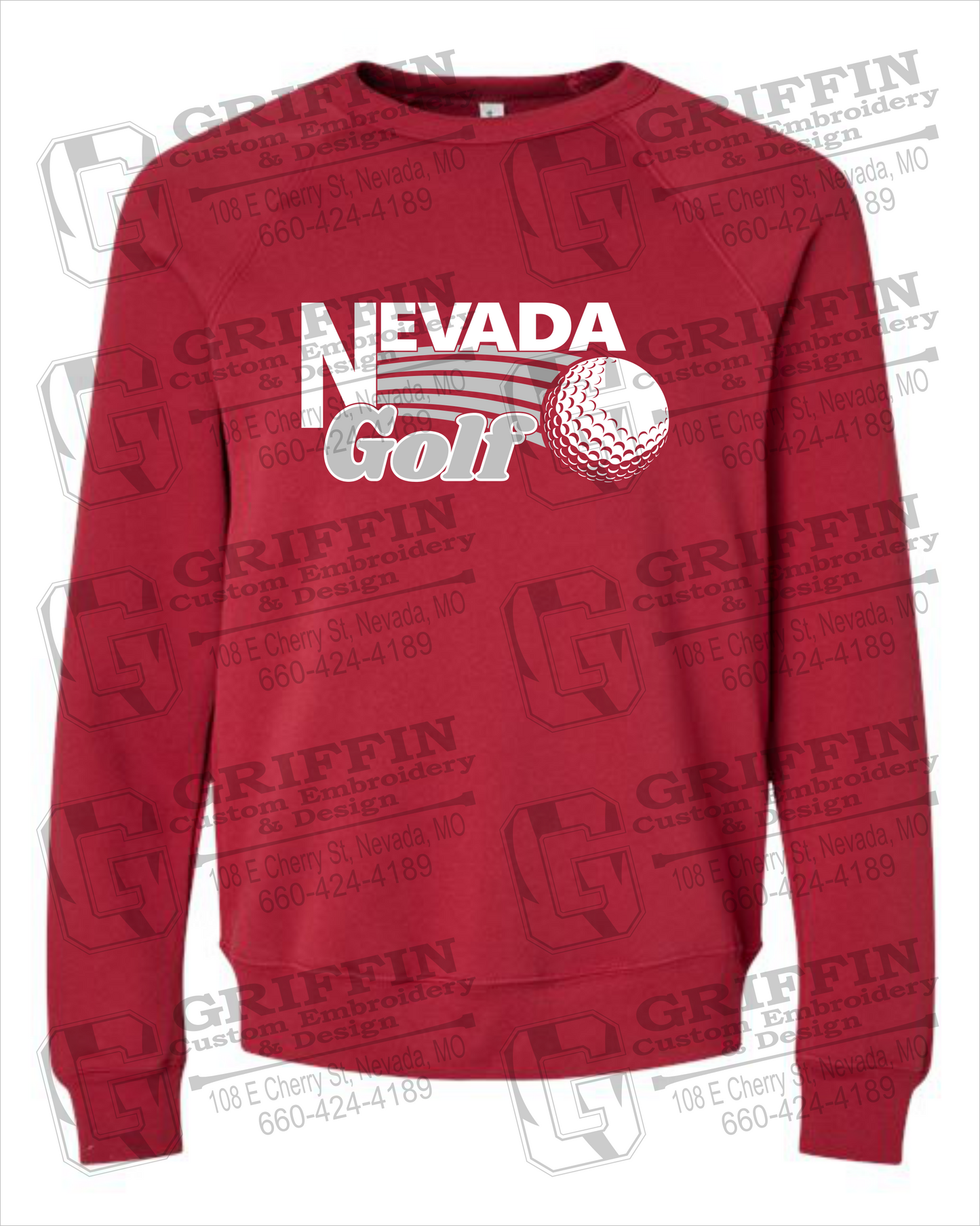 Nevada Tigers 21-W Sponge Fleece Sweatshirt - Golf