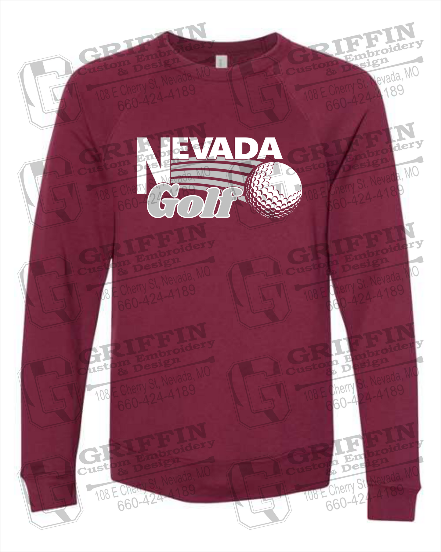 Nevada Tigers 21-W Sponge Fleece Sweatshirt - Golf