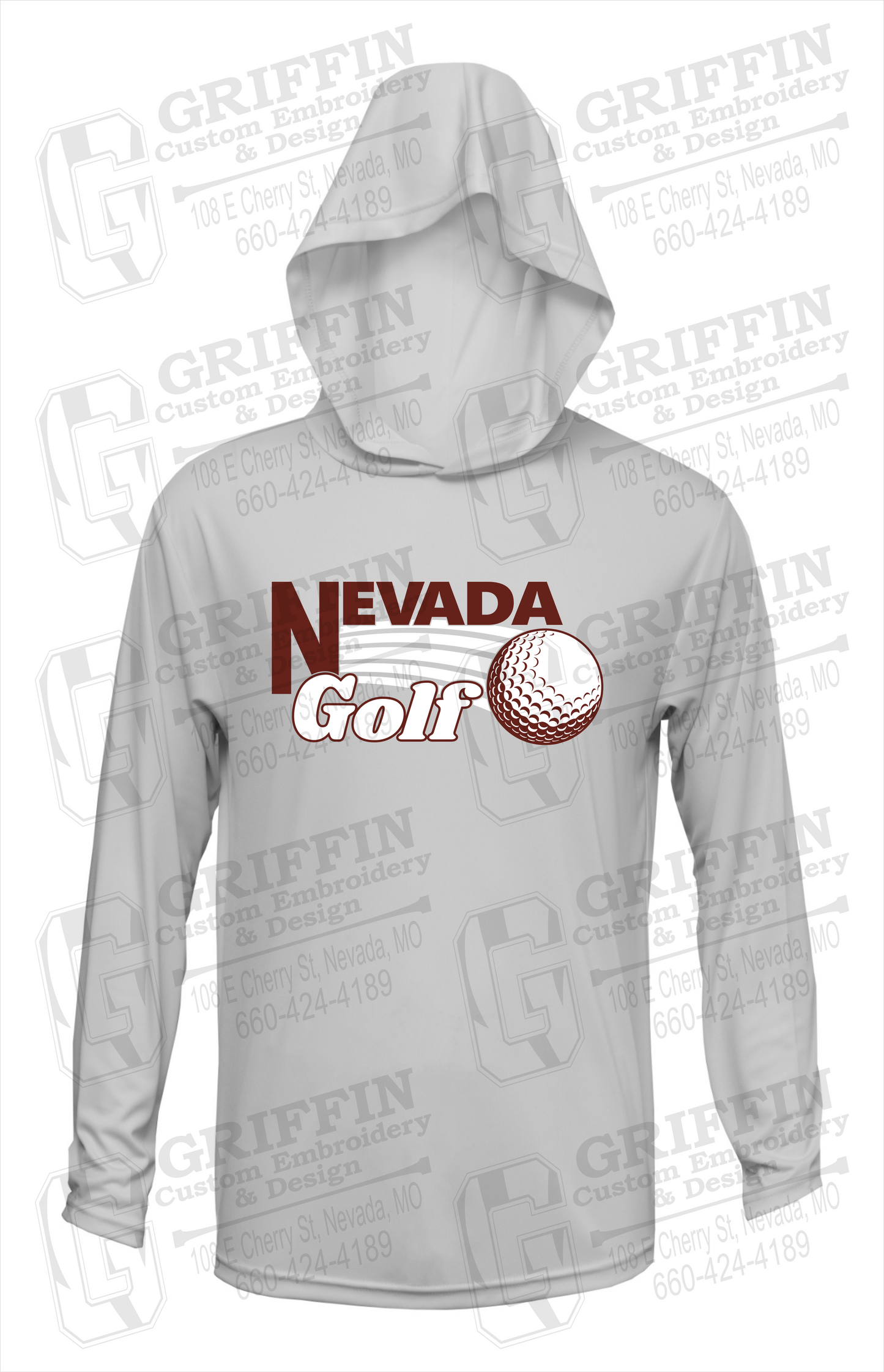 Dry-Fit T-Shirt Hoodie - Golf - Nevada Tigers 21-W