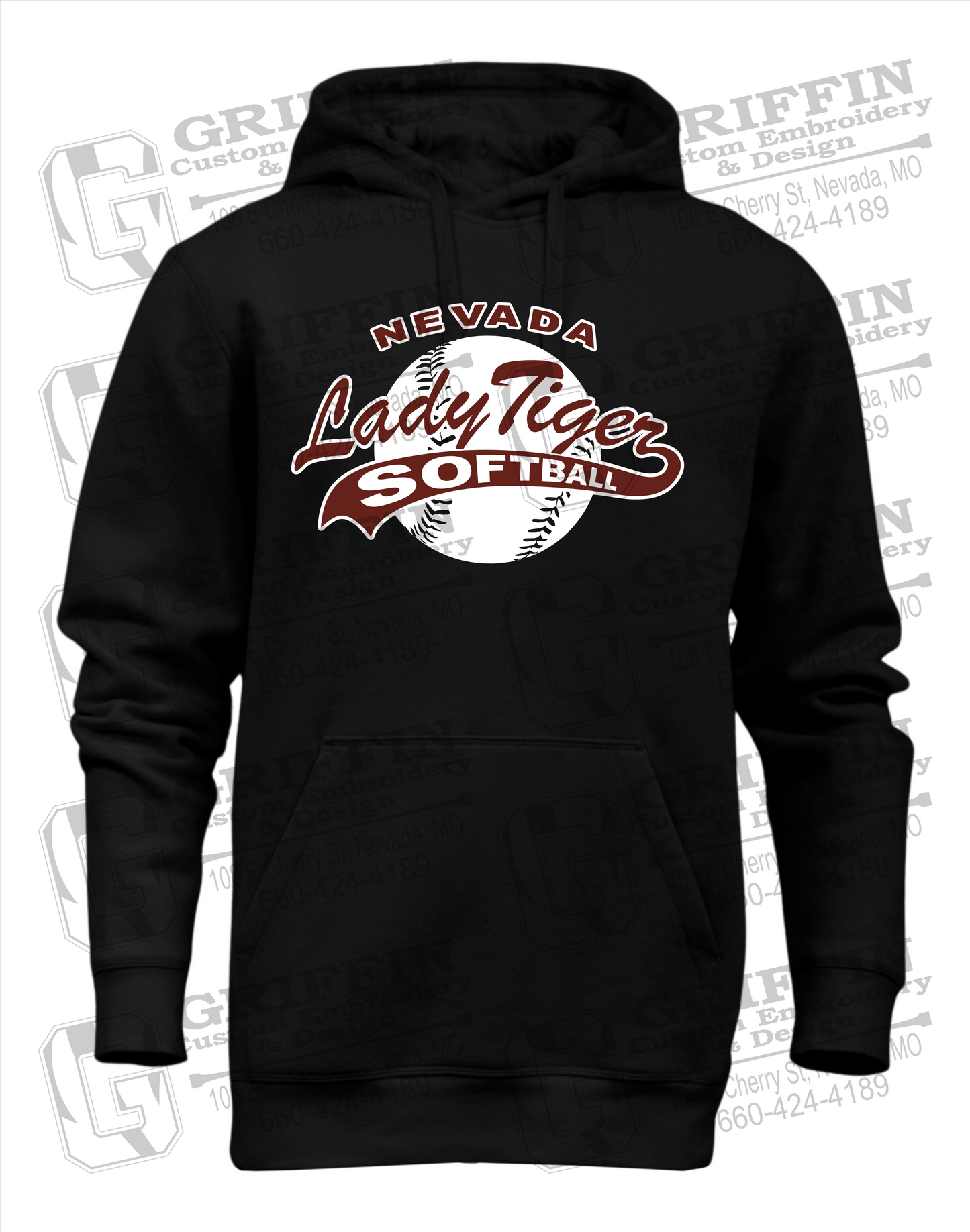Nevada Tigers 21-X Heavyweight Hoodie - Softball