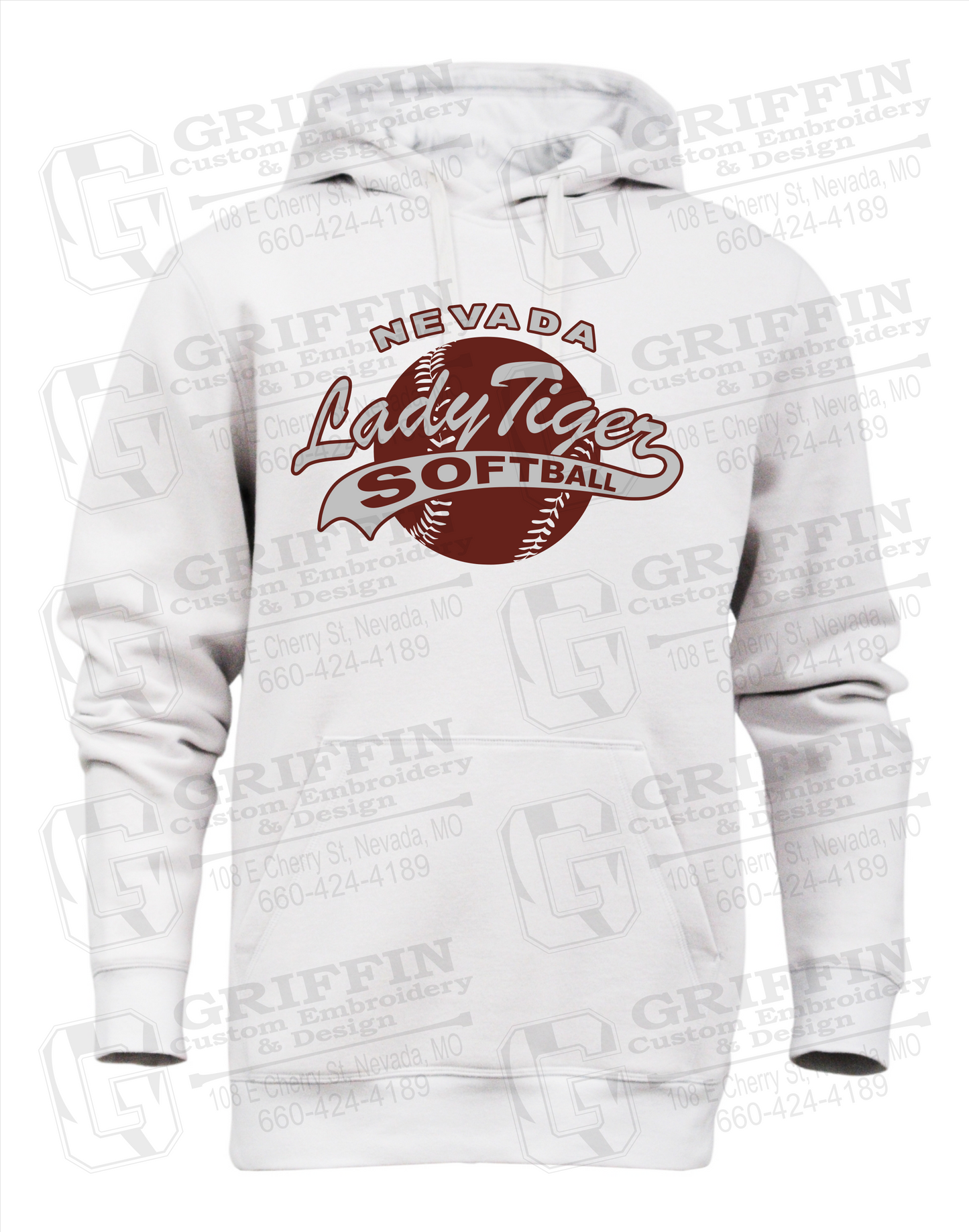 Nevada Tigers 21-X Heavyweight Hoodie - Softball