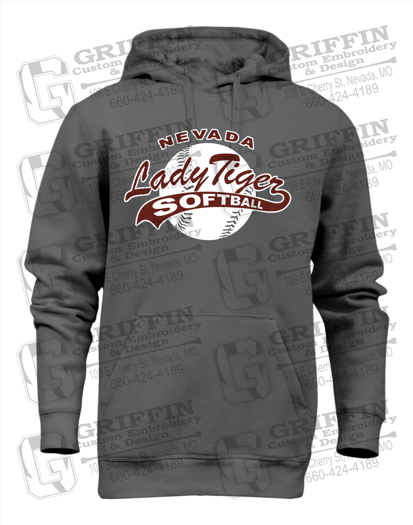 Nevada Tigers 21-X Heavyweight Hoodie - Softball