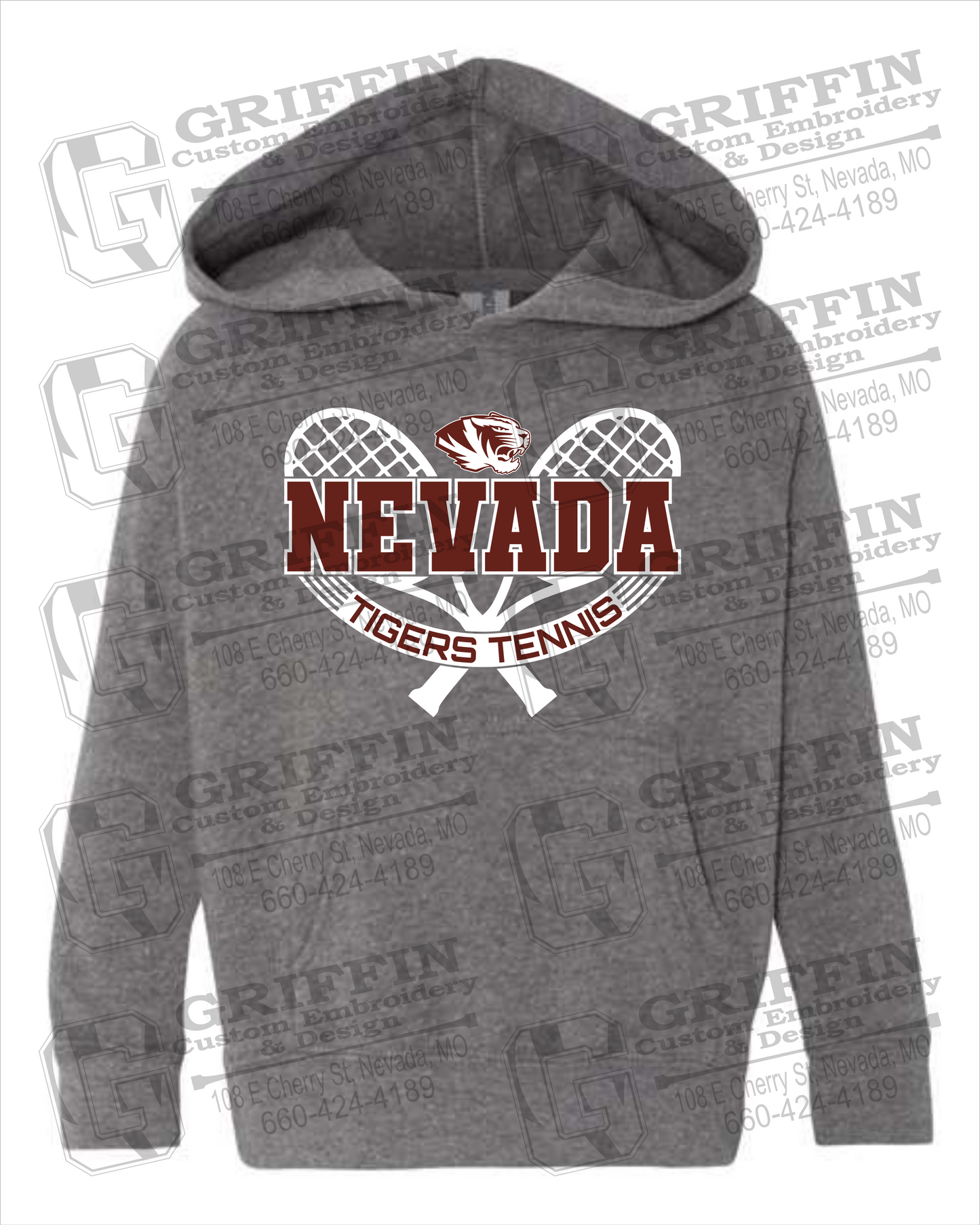 Nevada Tigers 21-Y Toddler Hoodie - Tennis