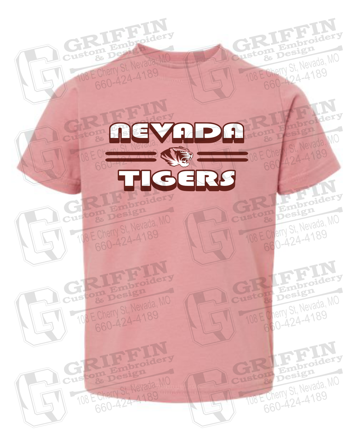 Toddler/Infant Cotton T-Shirt - Nevada Tigers 22-A