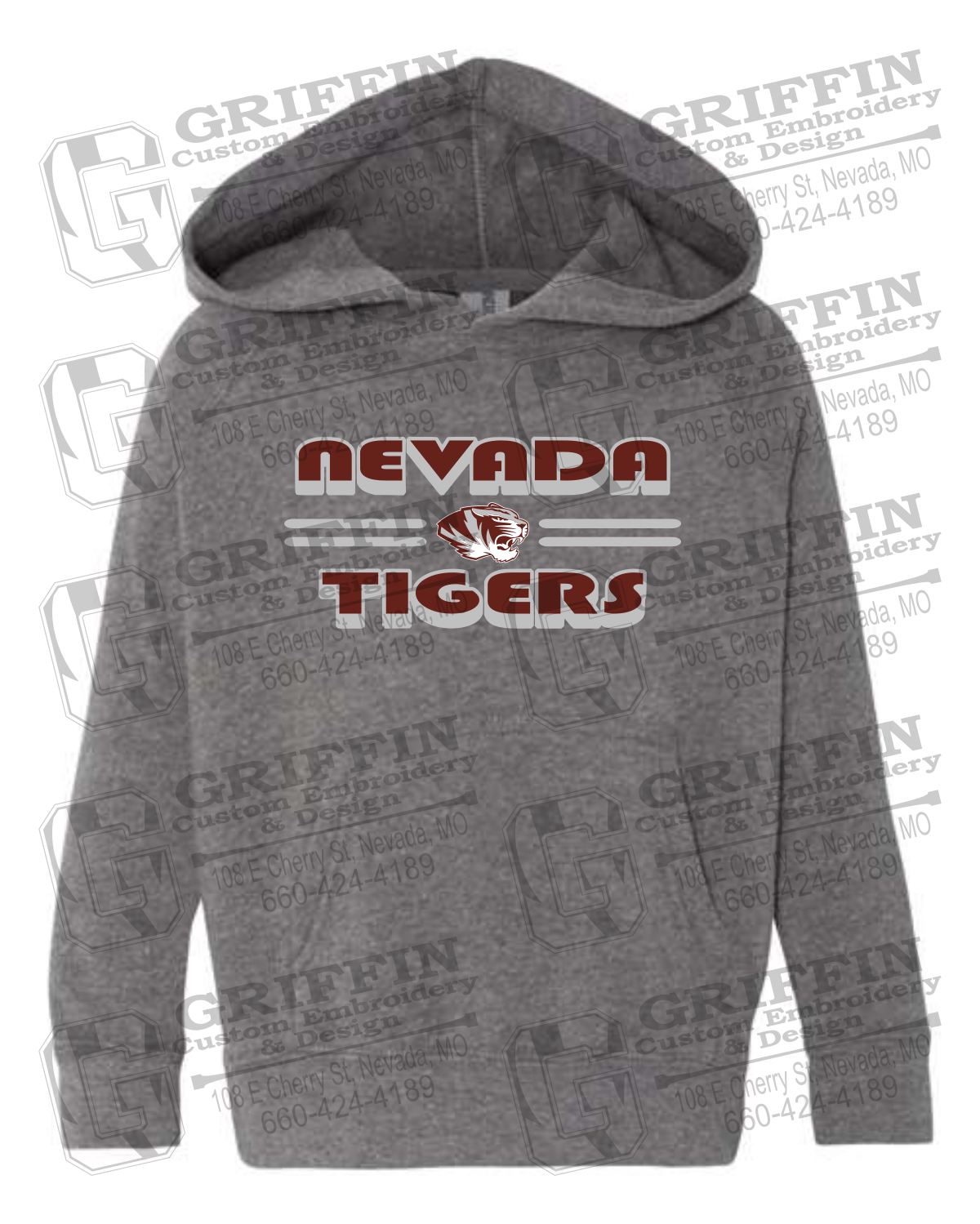 Toddler Hoodie - Nevada Tigers 22-A