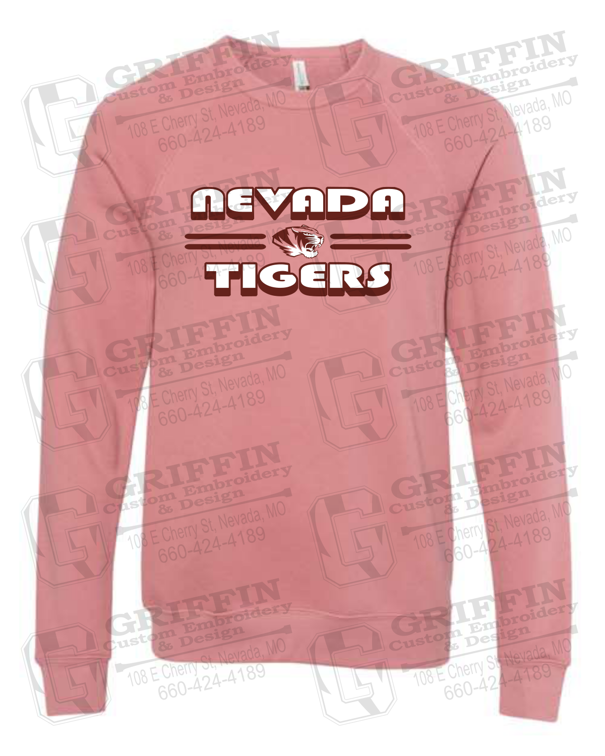 Sponge Fleece Sweatshirt - Nevada Tigers 22-A