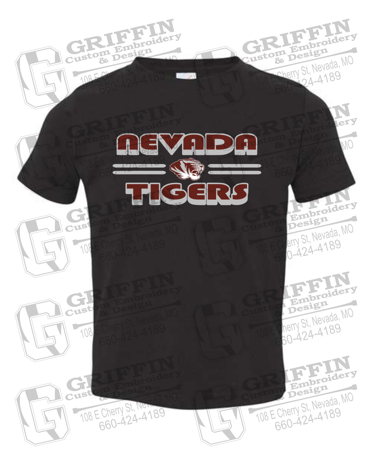 Toddler/Infant Cotton T-Shirt - Nevada Tigers 22-A