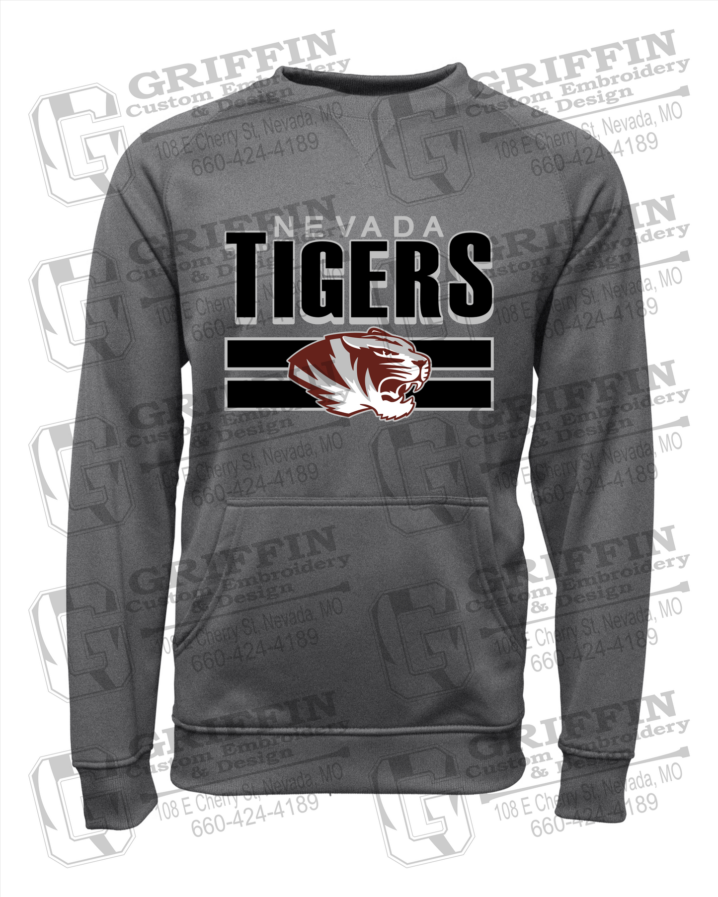 Performance Fleece Sweatshirt - Nevada Tigers 22-B