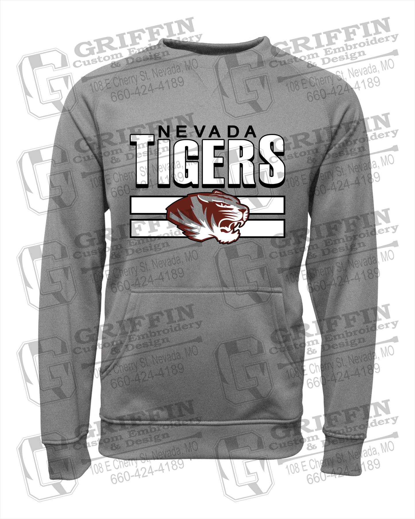 Performance Fleece Sweatshirt - Nevada Tigers 22-B